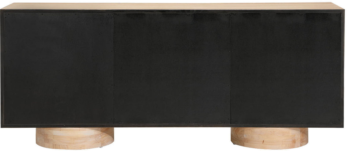 Bubble - Rubberwood with Oak Veneer Sideboard / Buffet