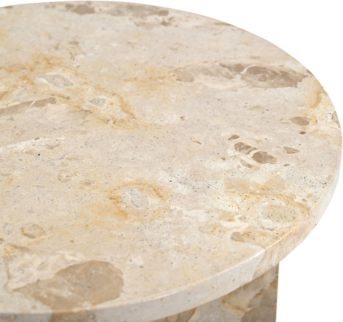 Alba - Genuine Marble End / Side Table