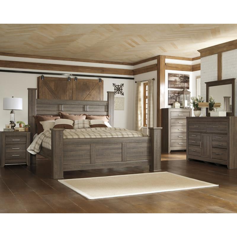 Diamond Modern Furniture Exclusive Design Juararo California King Poster Bed B251-68/B251-66/B251-94 IMAGE 3