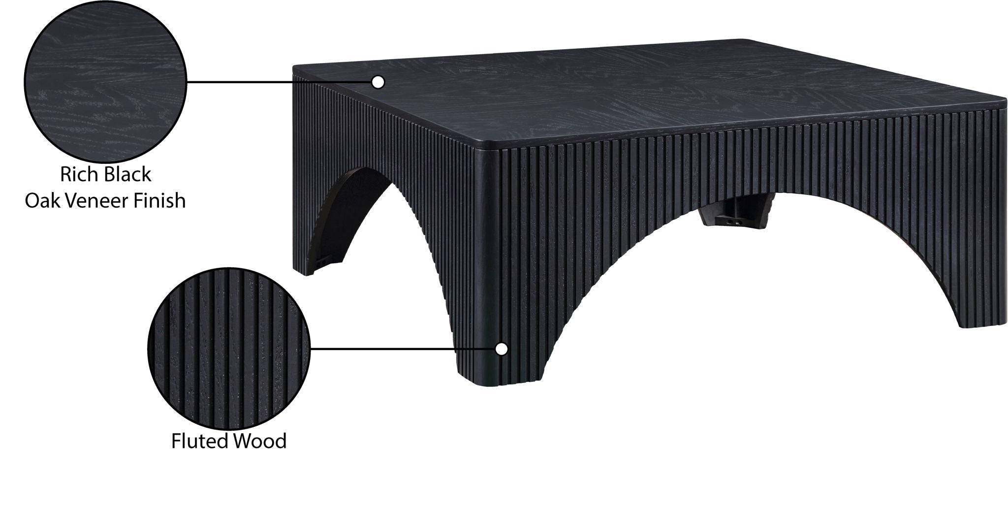 Eloise - Oak Veneer Coffee Table