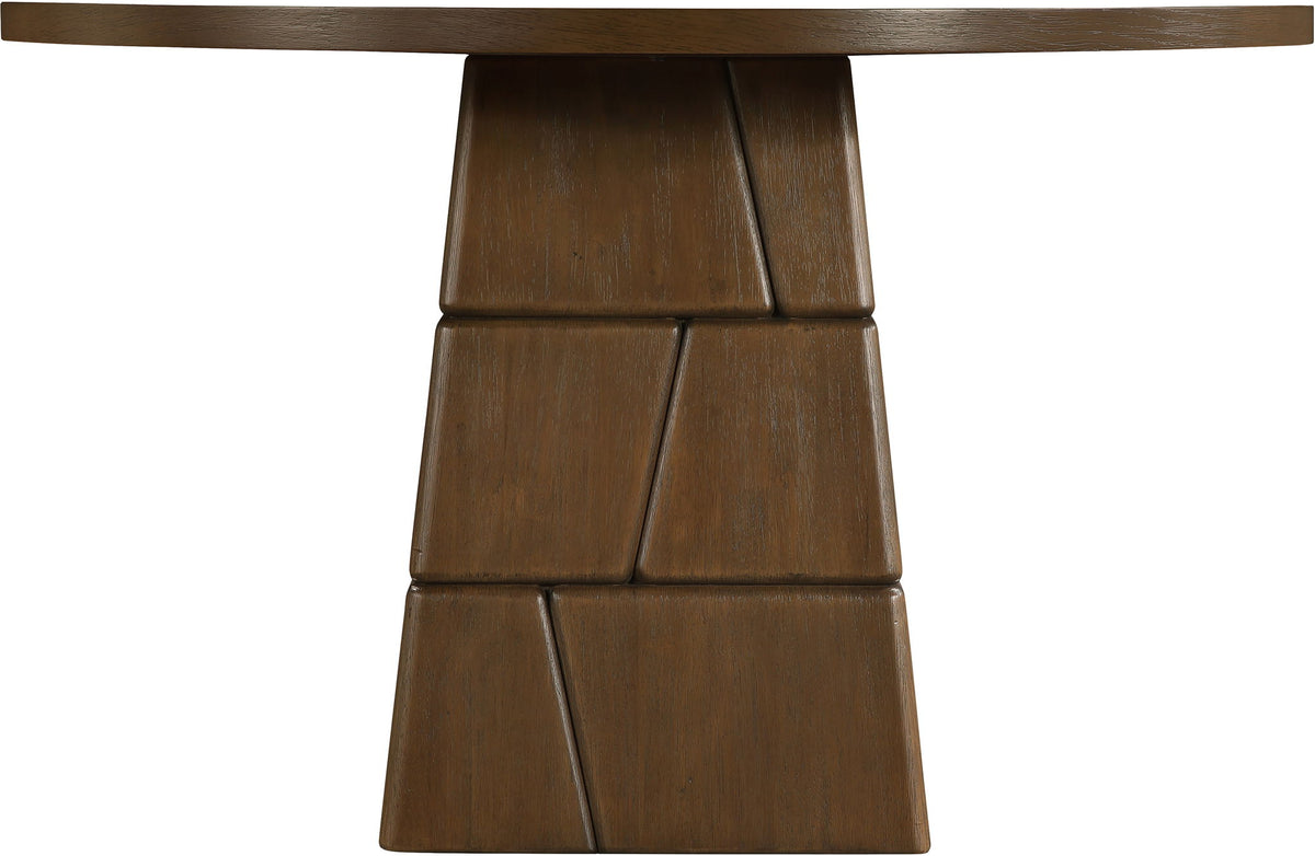 Tavio - 48" Oak Veneer And Solid Wood Dining Table