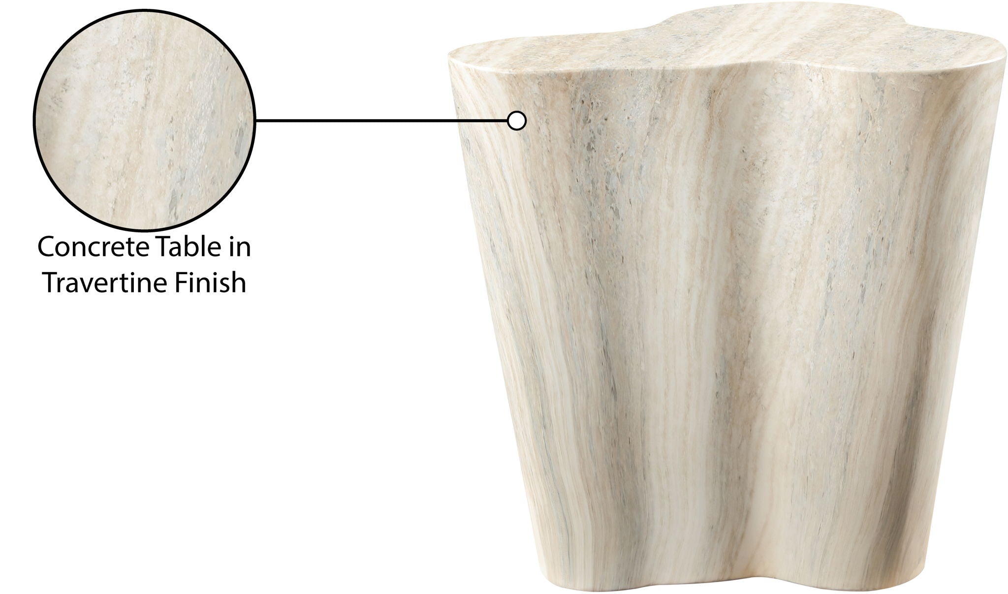 Monza - Concrete End Table