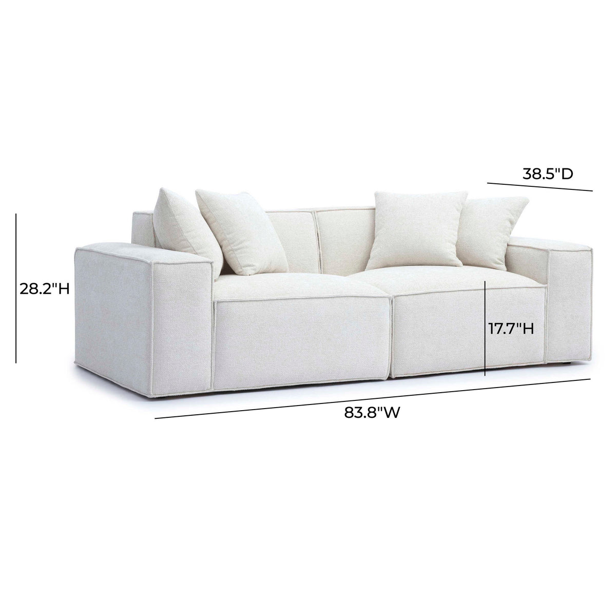 Mindy - Modular Loveseat