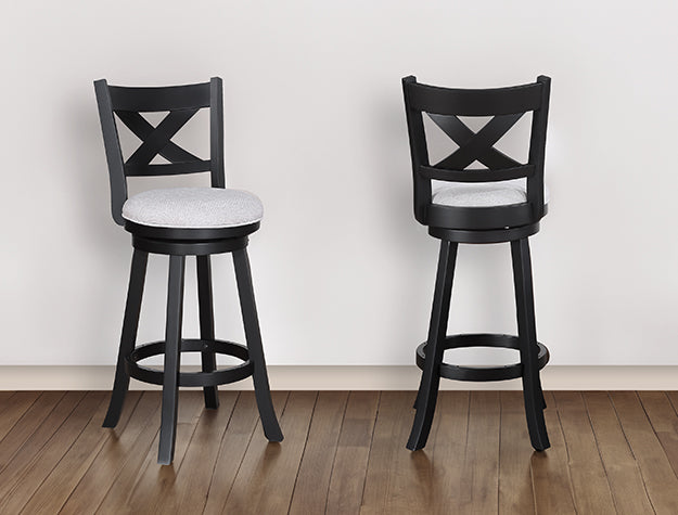 Cecil Swivel Bar Stool Dove K/D