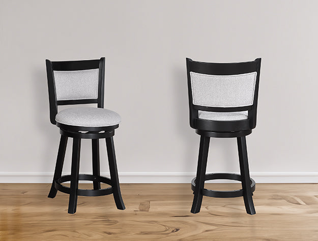 Cecil Swivel Bar Stool Dove K/D
