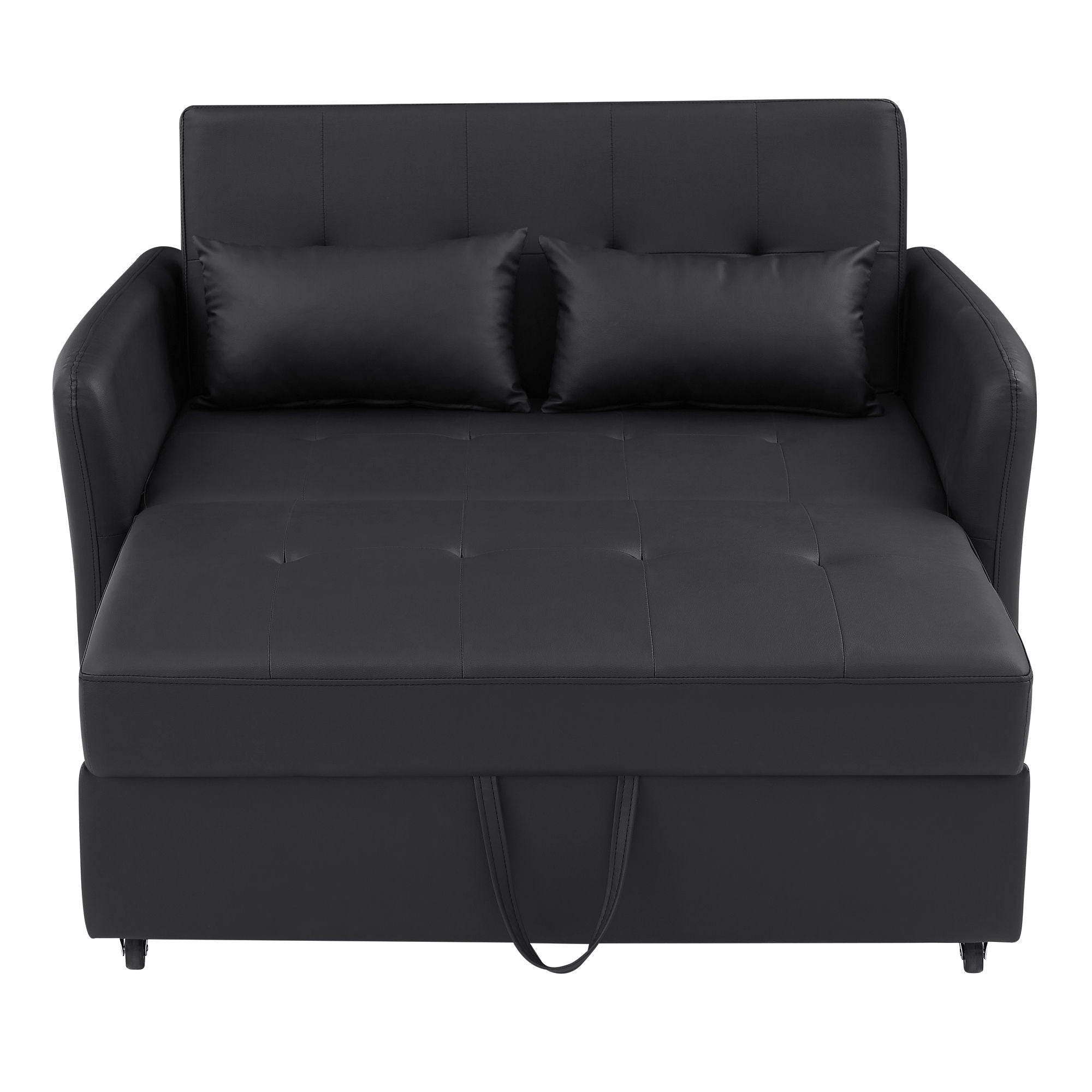 Convertible Sleeper Sofa Bed With 3 USB Ports