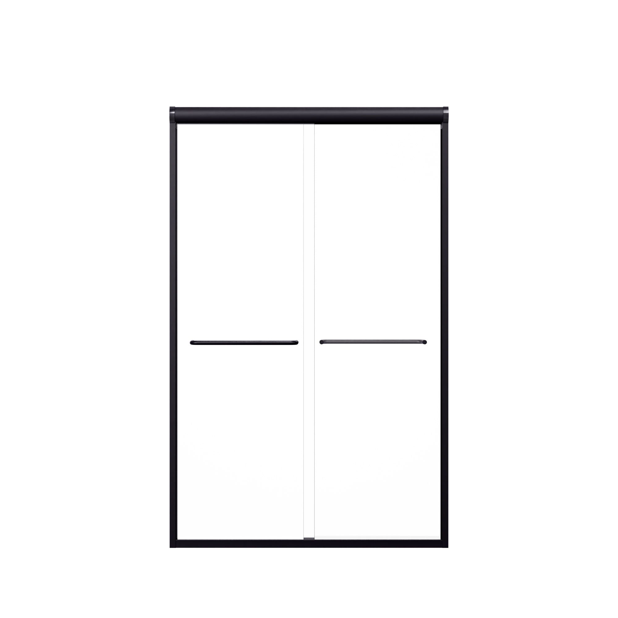 Modern Semi Frameless Double Sliding Shower Door
