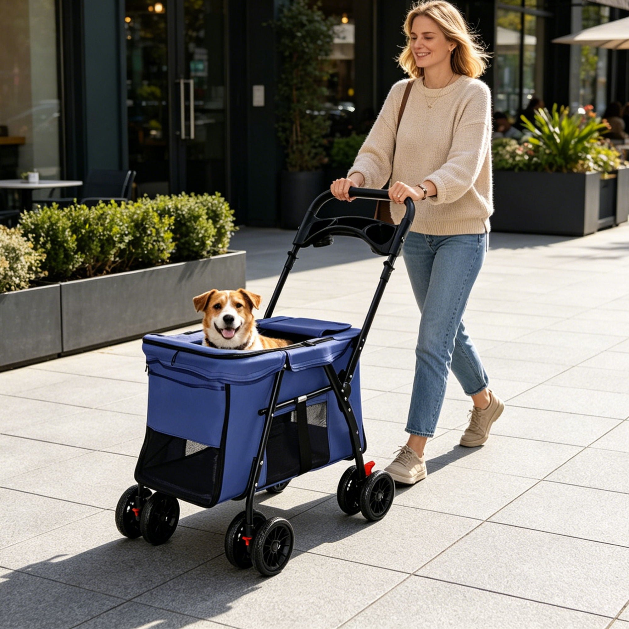 Pet Stroller For Small / Medium Pets