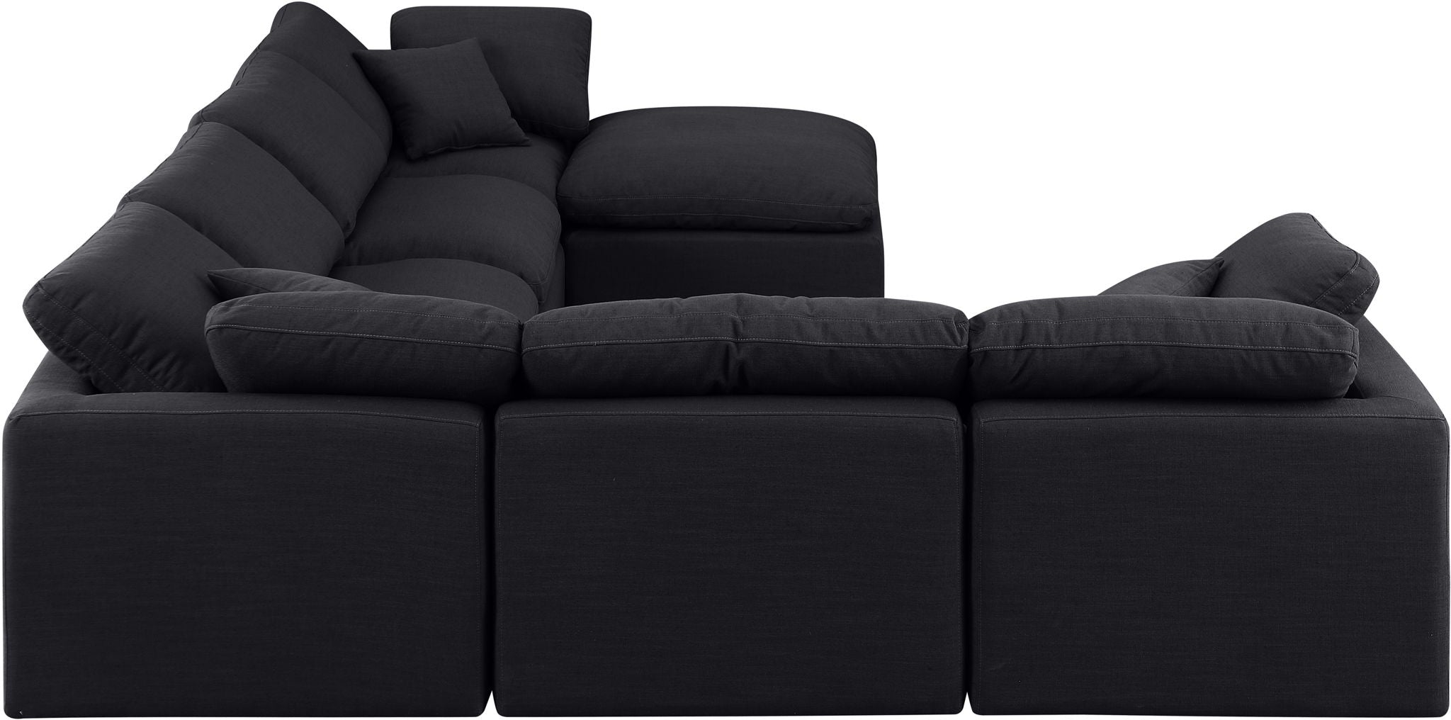 Indulge - Linen 7 Piece Modular Sectional