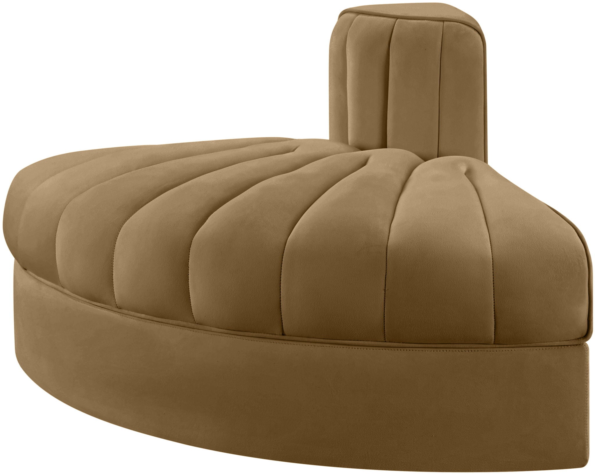 Rummi - Velvet Performance Fabric Upholstered Modular Chair