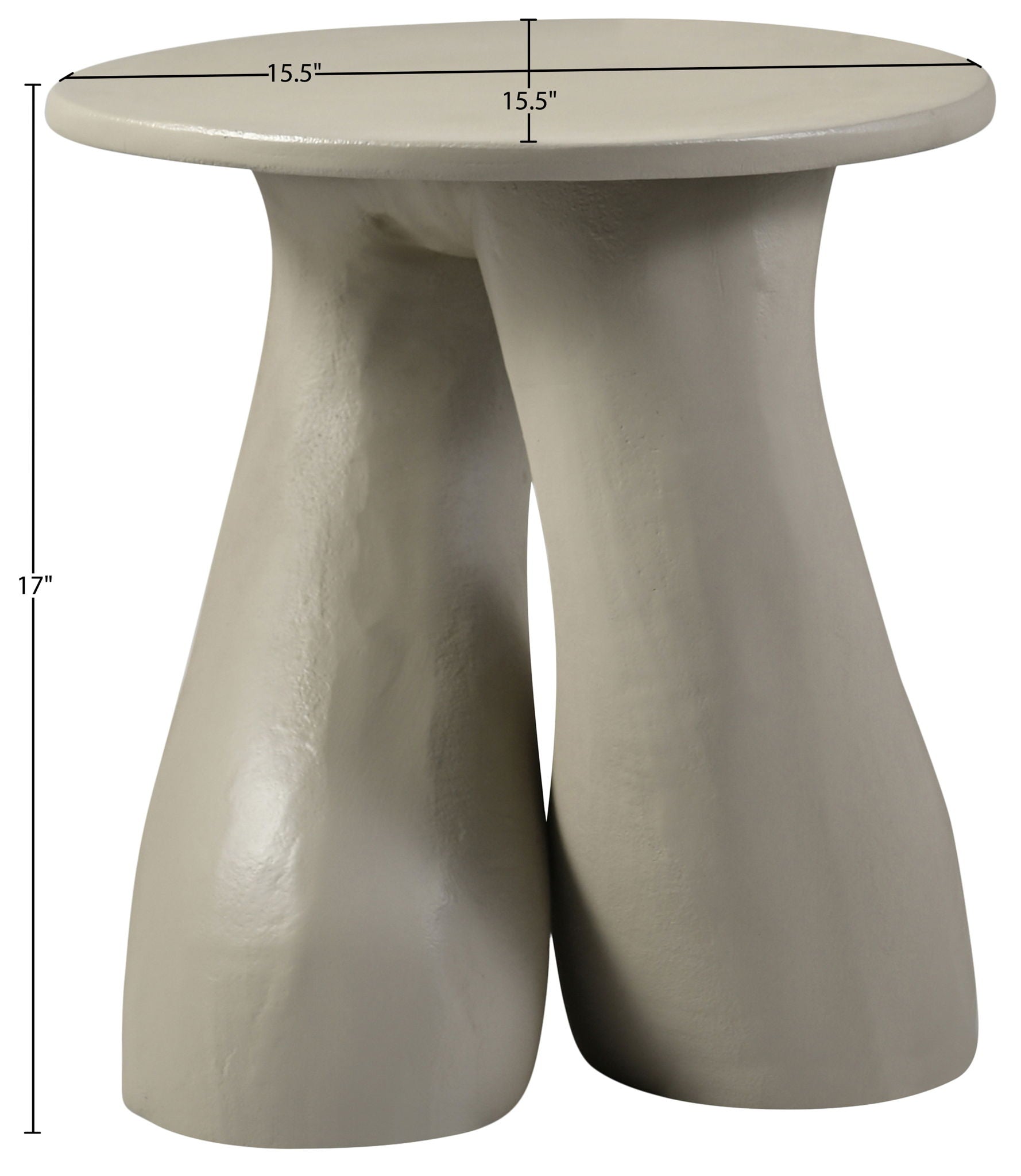 Talence - Aluminum End Table