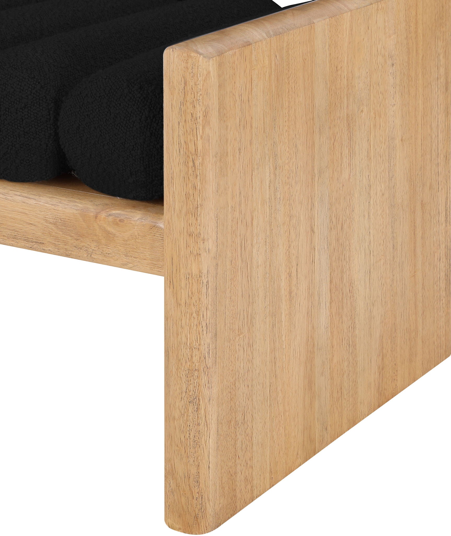 Waverly - Bench With Natural Frame