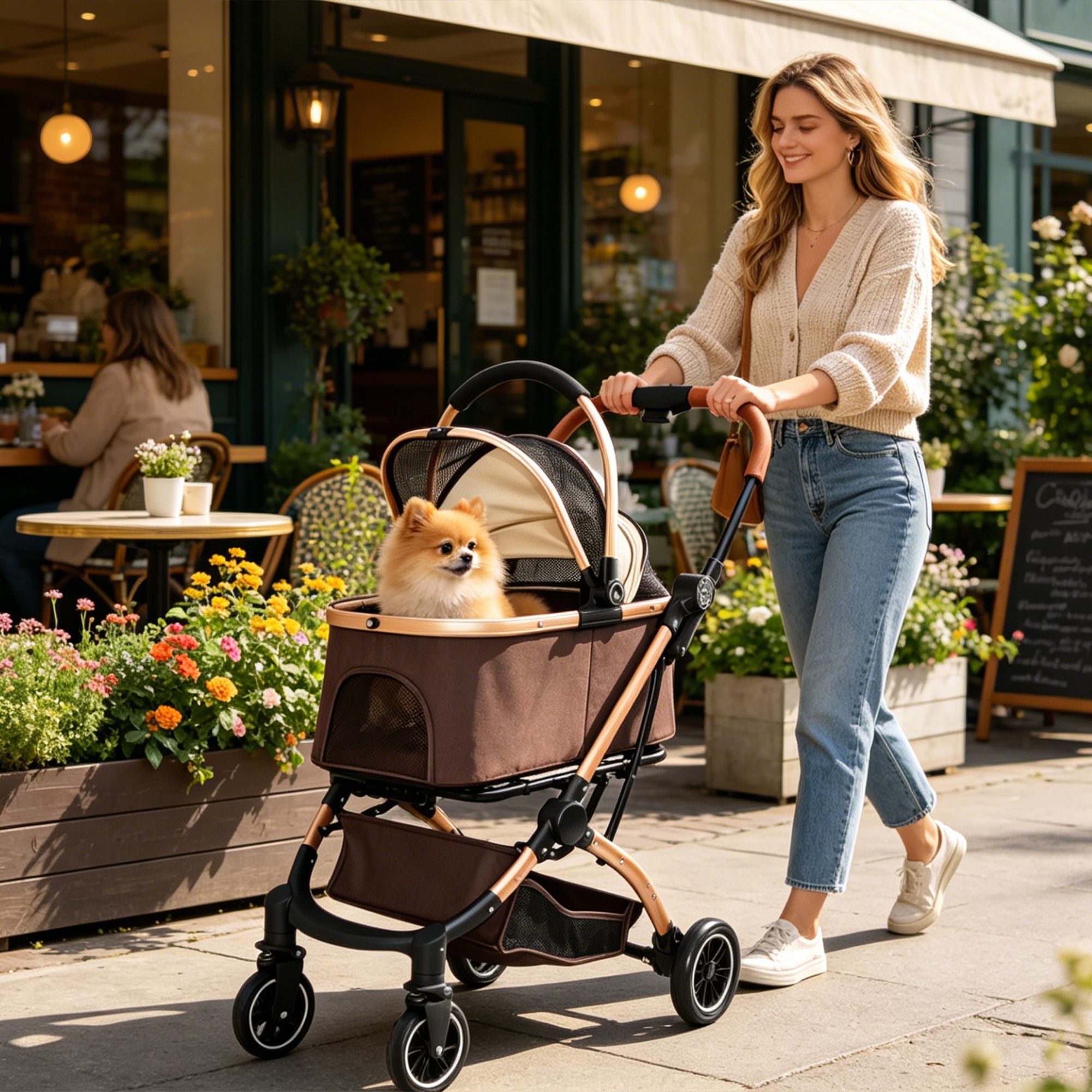 Pet Stroller For Dogs And Cats