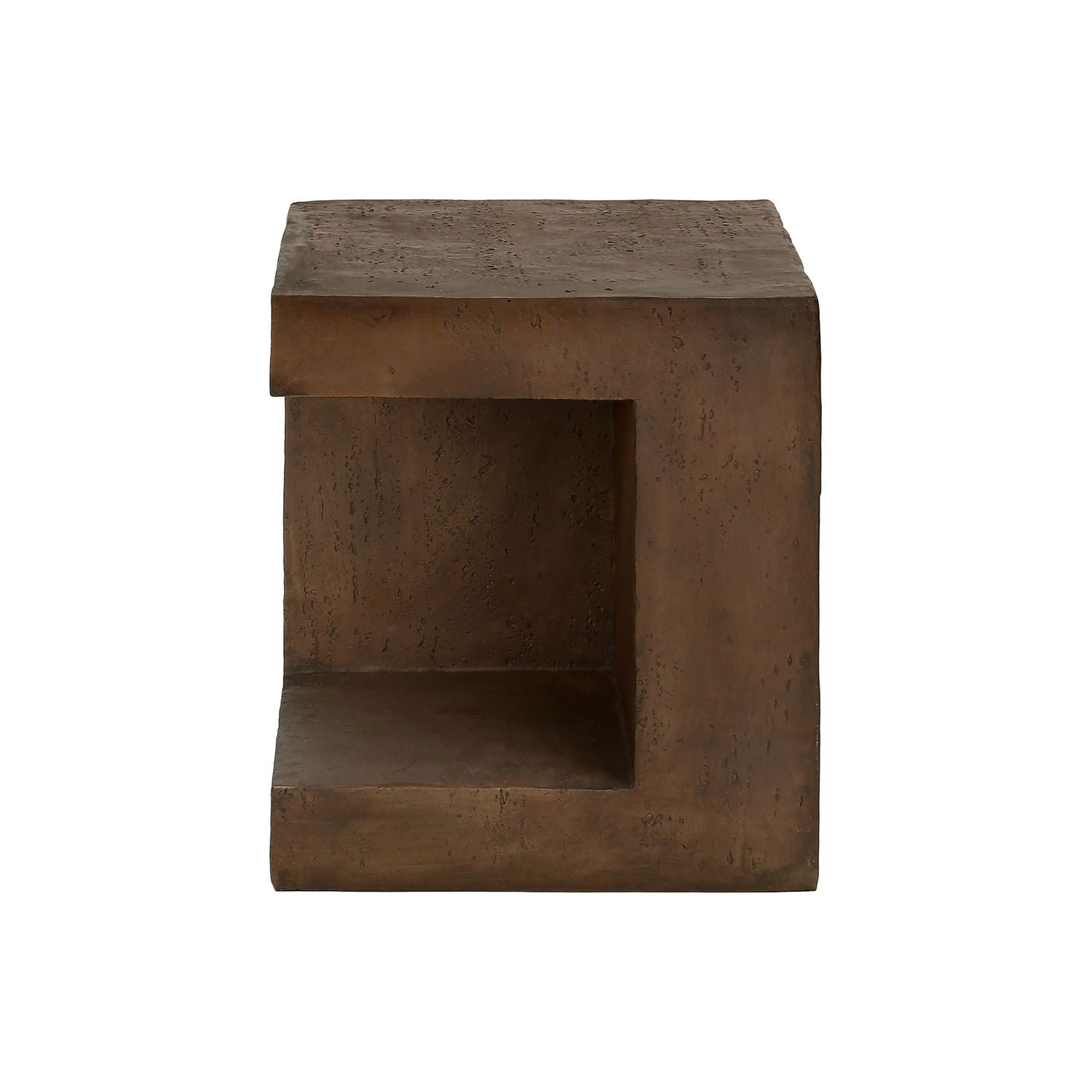 Contemporary Square Accent Table Indoor / Outdoor