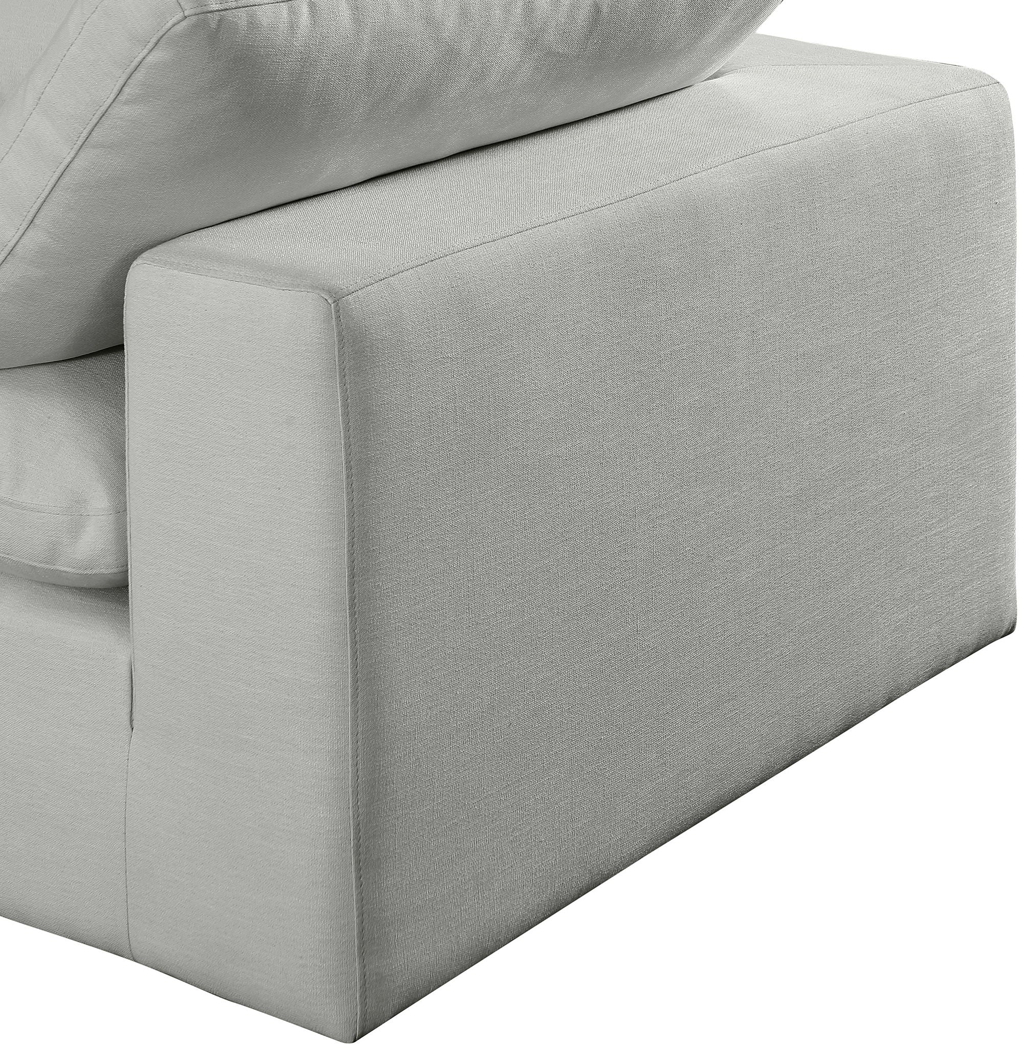 Comfy - 5 Piece Linen Modular Corner Sectional