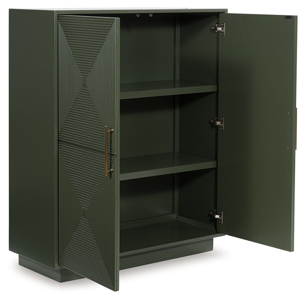 Geirwood - Accent Cabinet - Dark Green