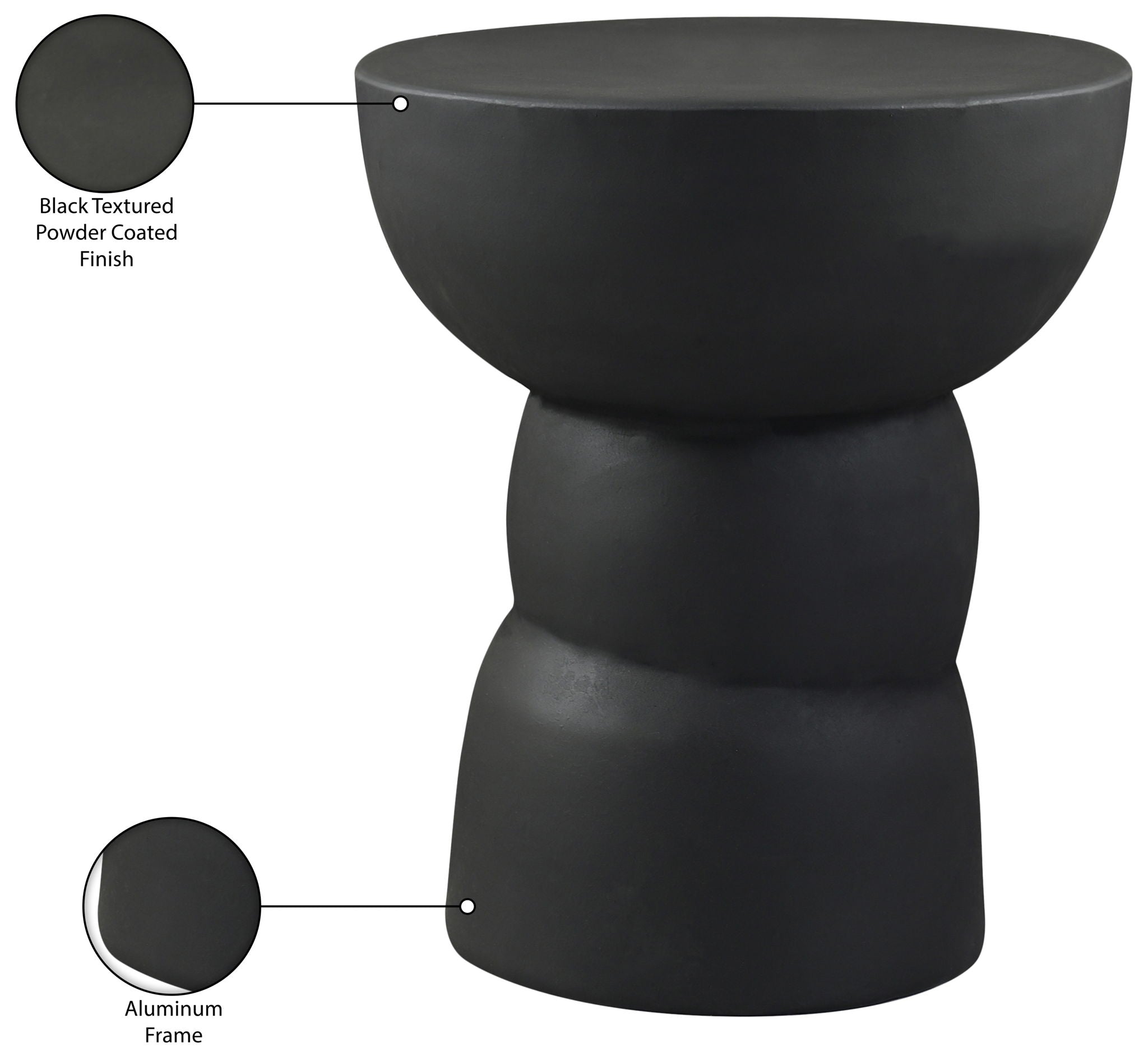 Collins - Aluminum Table