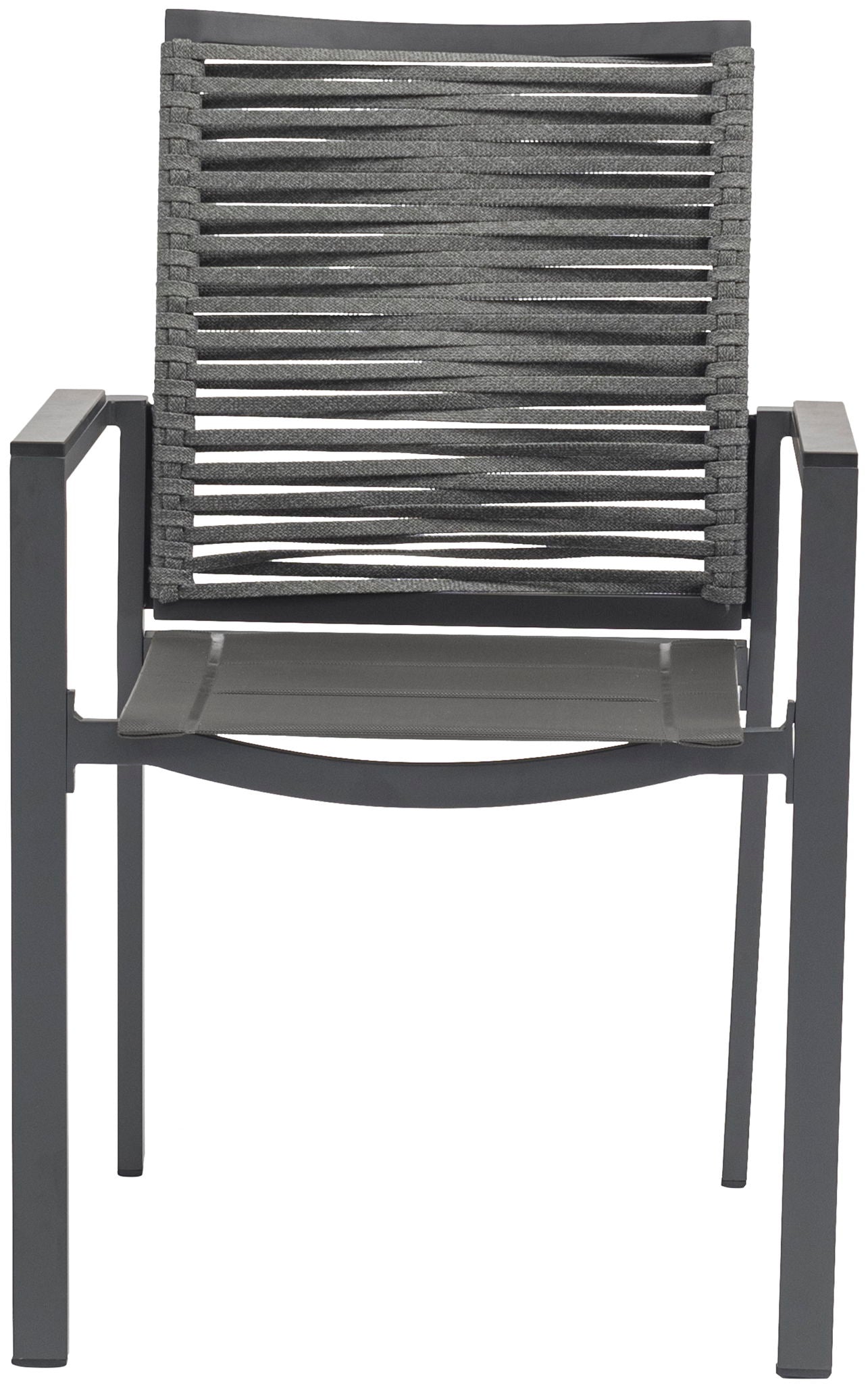 Maldives - Rope Outdoor Patio Dining Arm Chair (Set of 2)