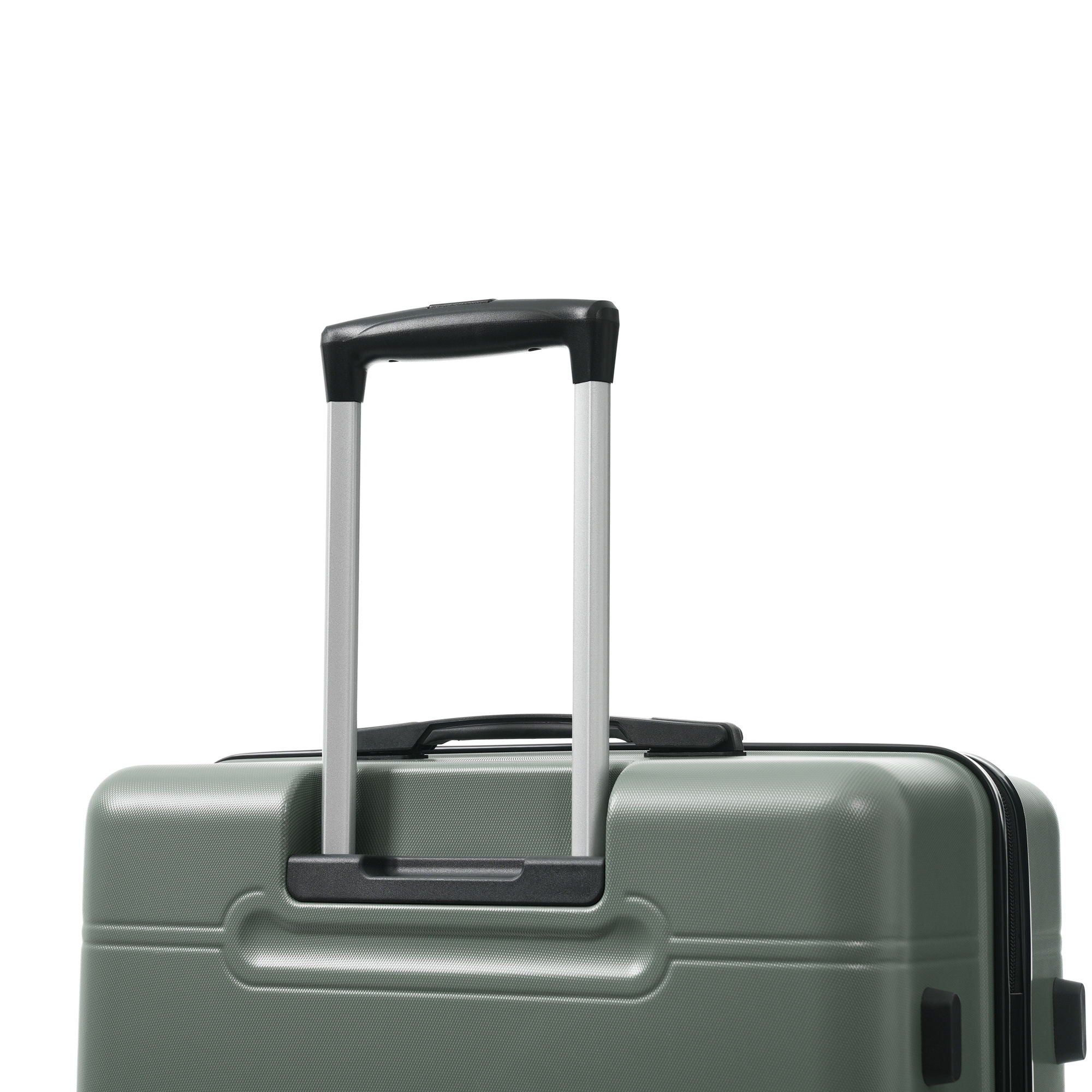 6 Piece Lightweight Hardshell Luggage Set With Double Spinner Wheels, Password Lock