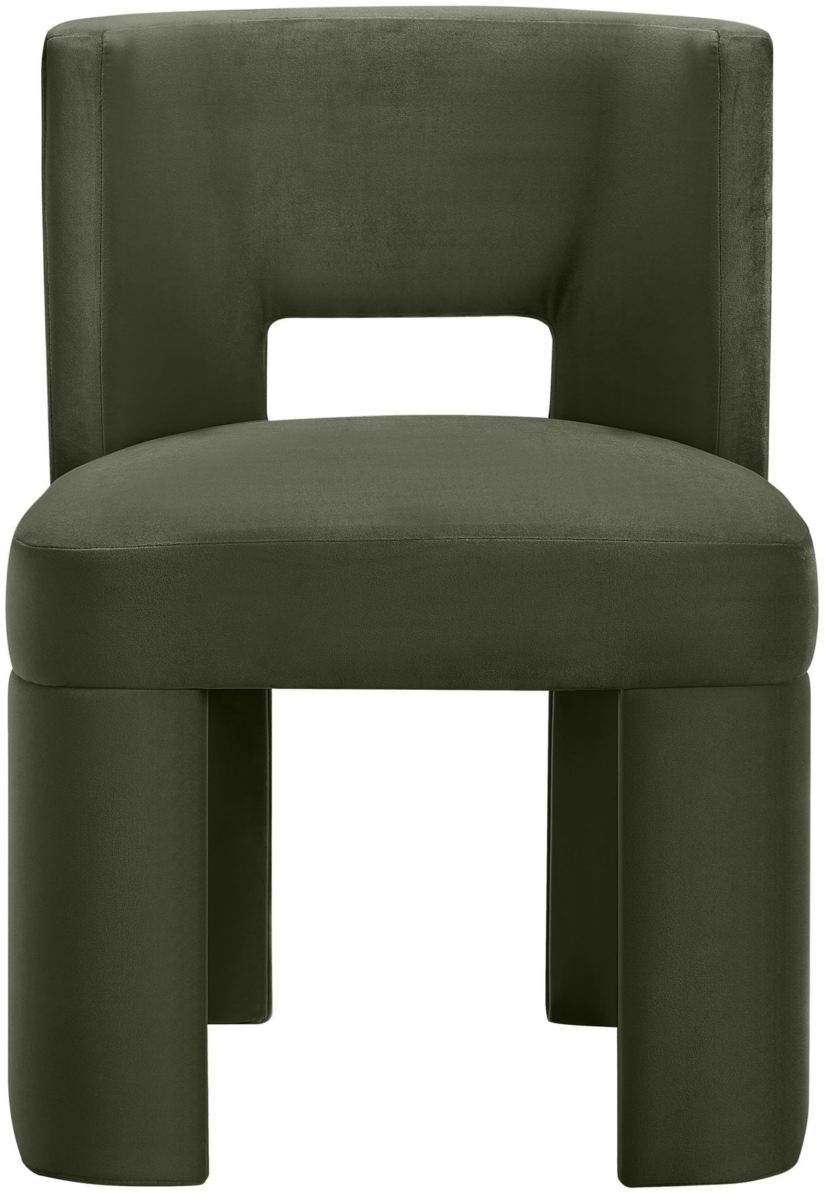 Zuno - Velvet Performance Fabric Upholstered Dining Chair (Set of 2)