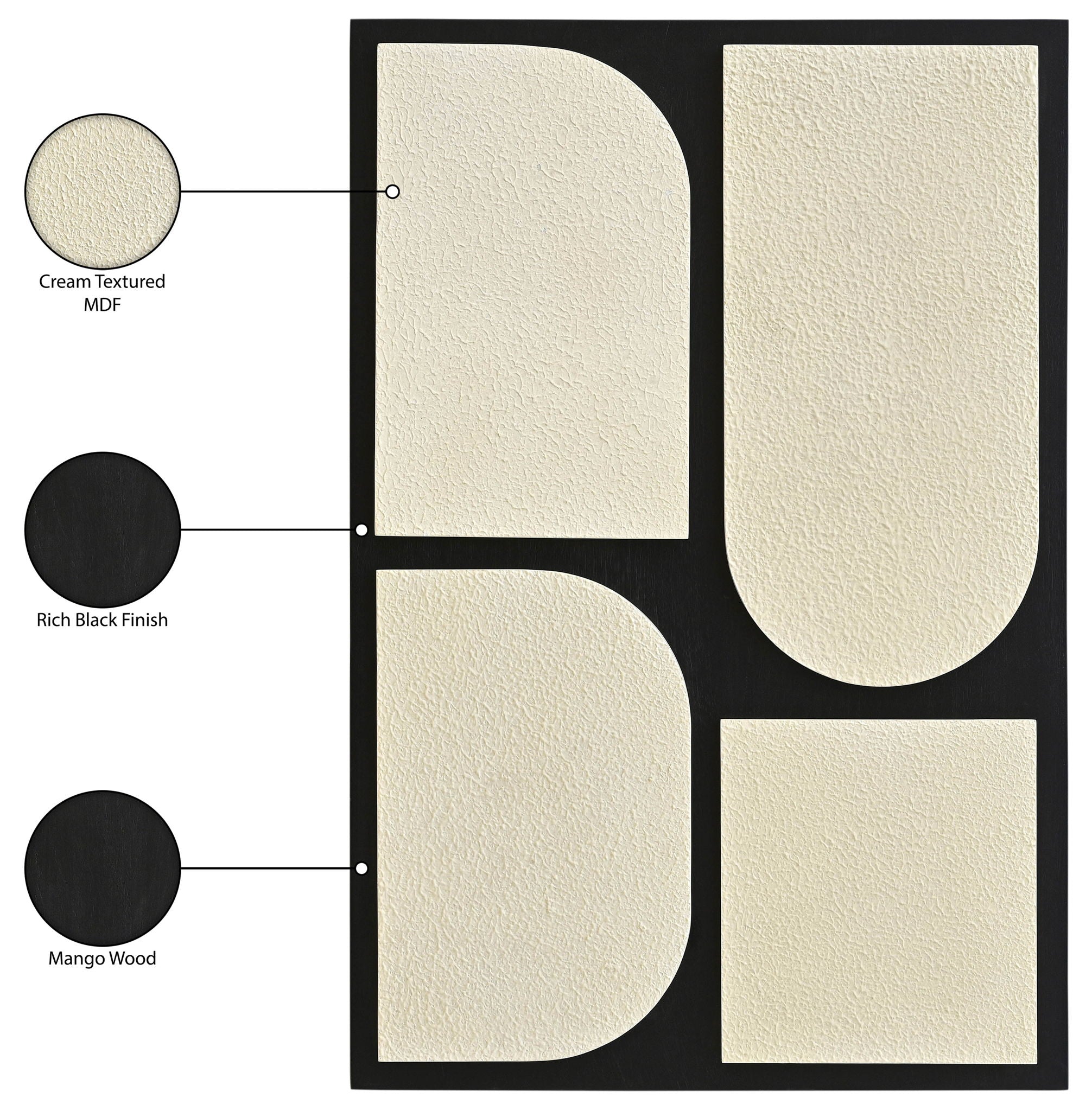 Icon - Mango Wood Wall Decor
