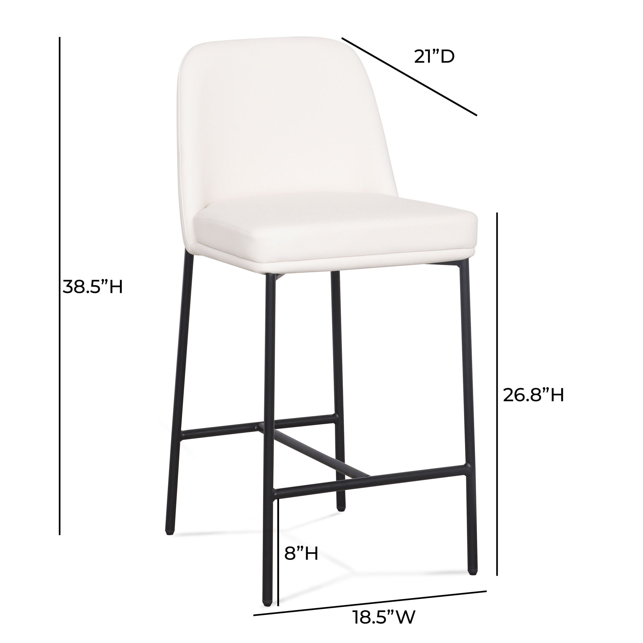 Sydney - Counter Stool (Set of 2)