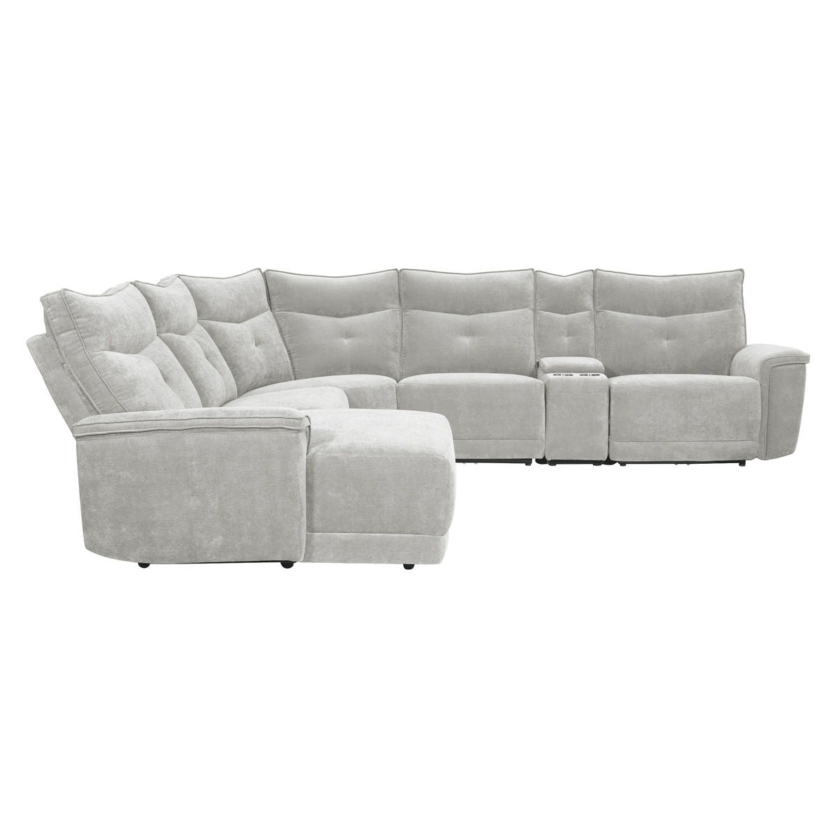 Tesoro - Modular Reclining Sectional With Left Chaise