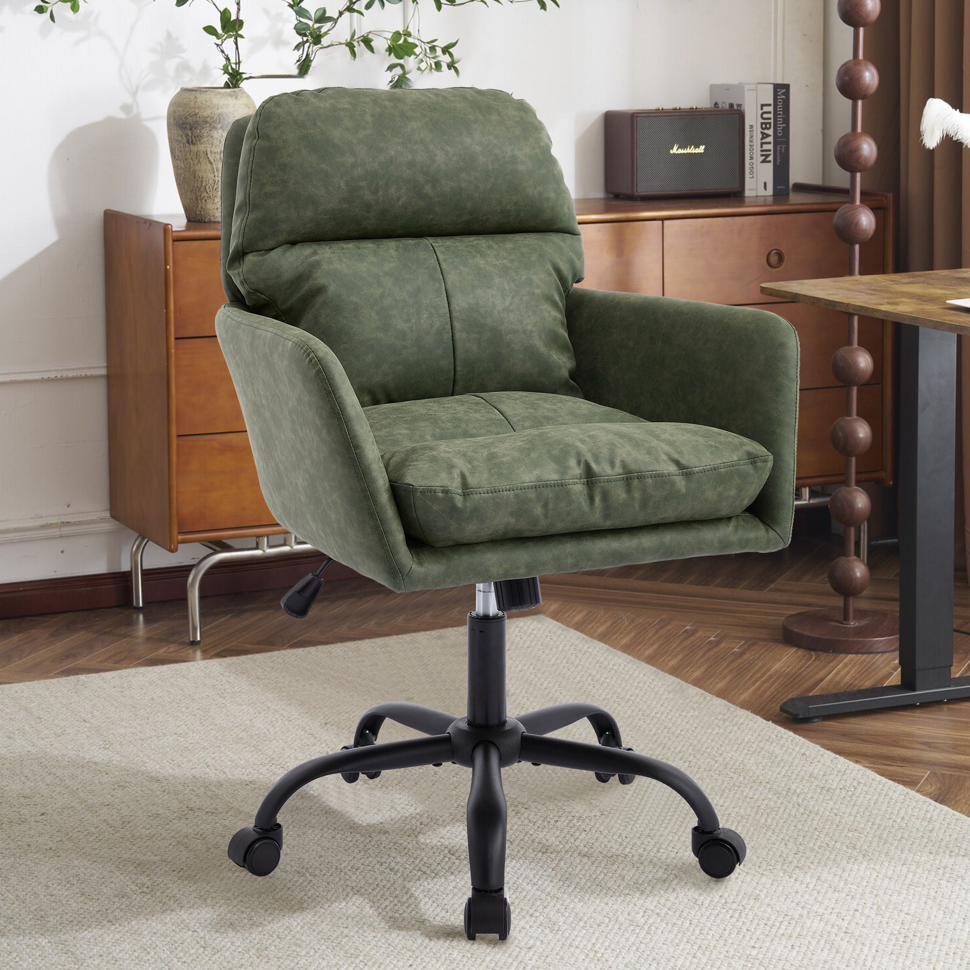 Office Chair With Adjustable Height, Ergonomic Design