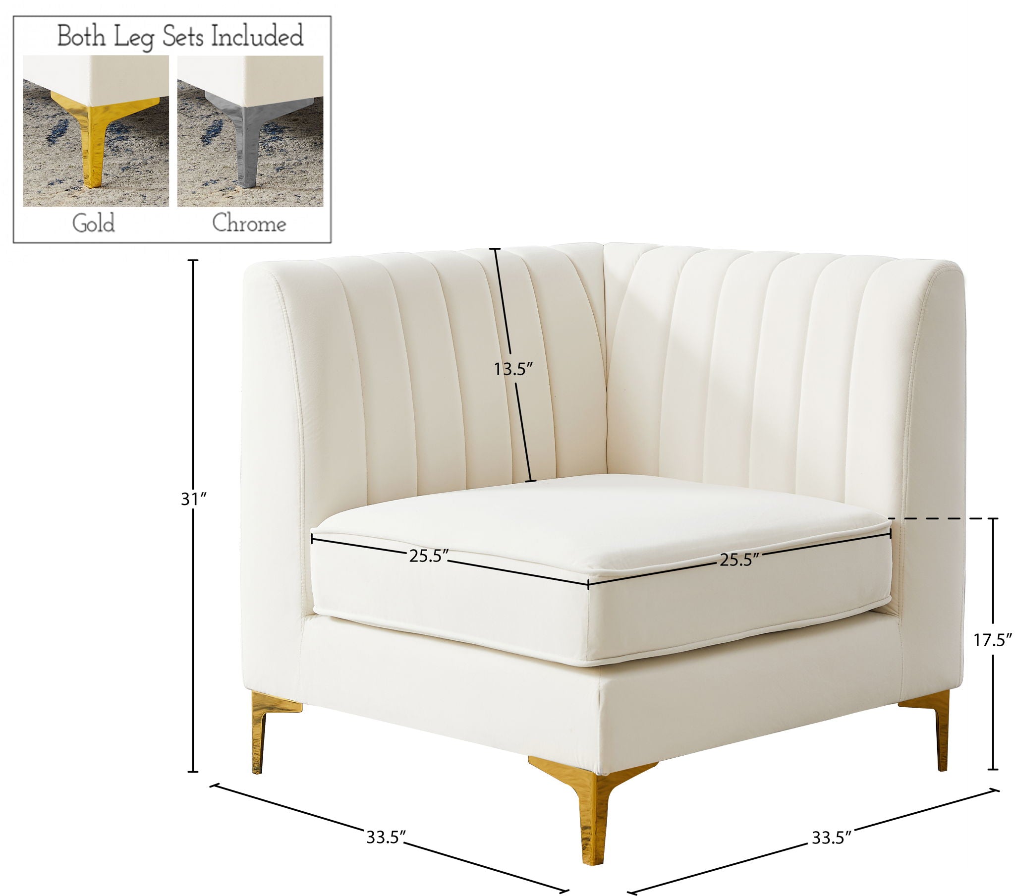 Alina - Corner Chair