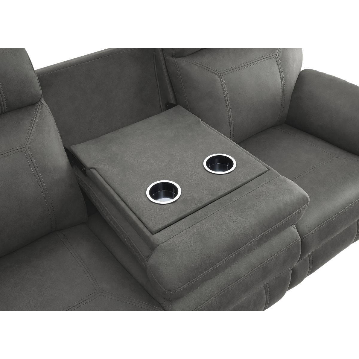 Clifton - Double Reclining Sofa With Center Drop-Down Cup Holders
