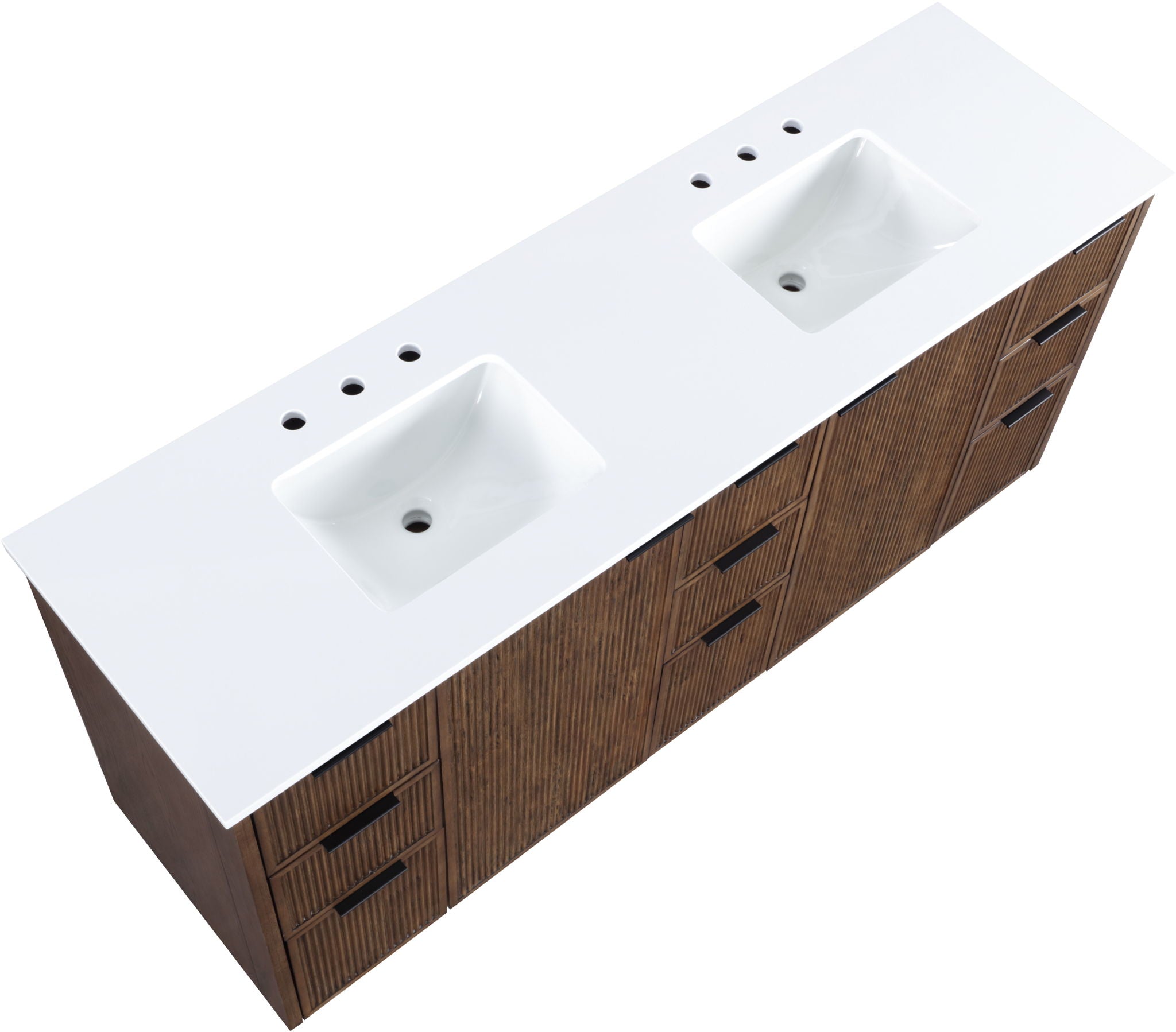 Willard - Engineered Stone And Solid Wood Bathroom Vanity