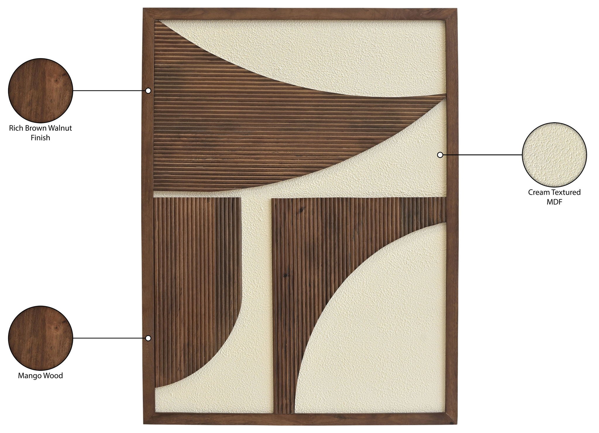 Cadence - Mango Wood Wall Decor