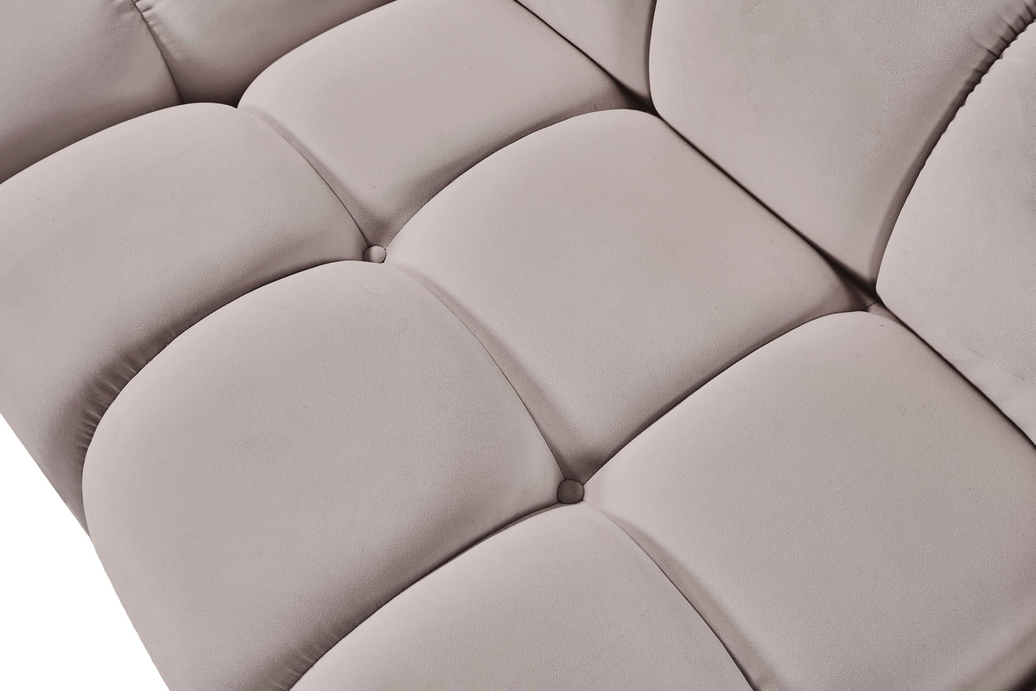 Orin - U-Shaped Velvet 6 Piece Modular Sectional