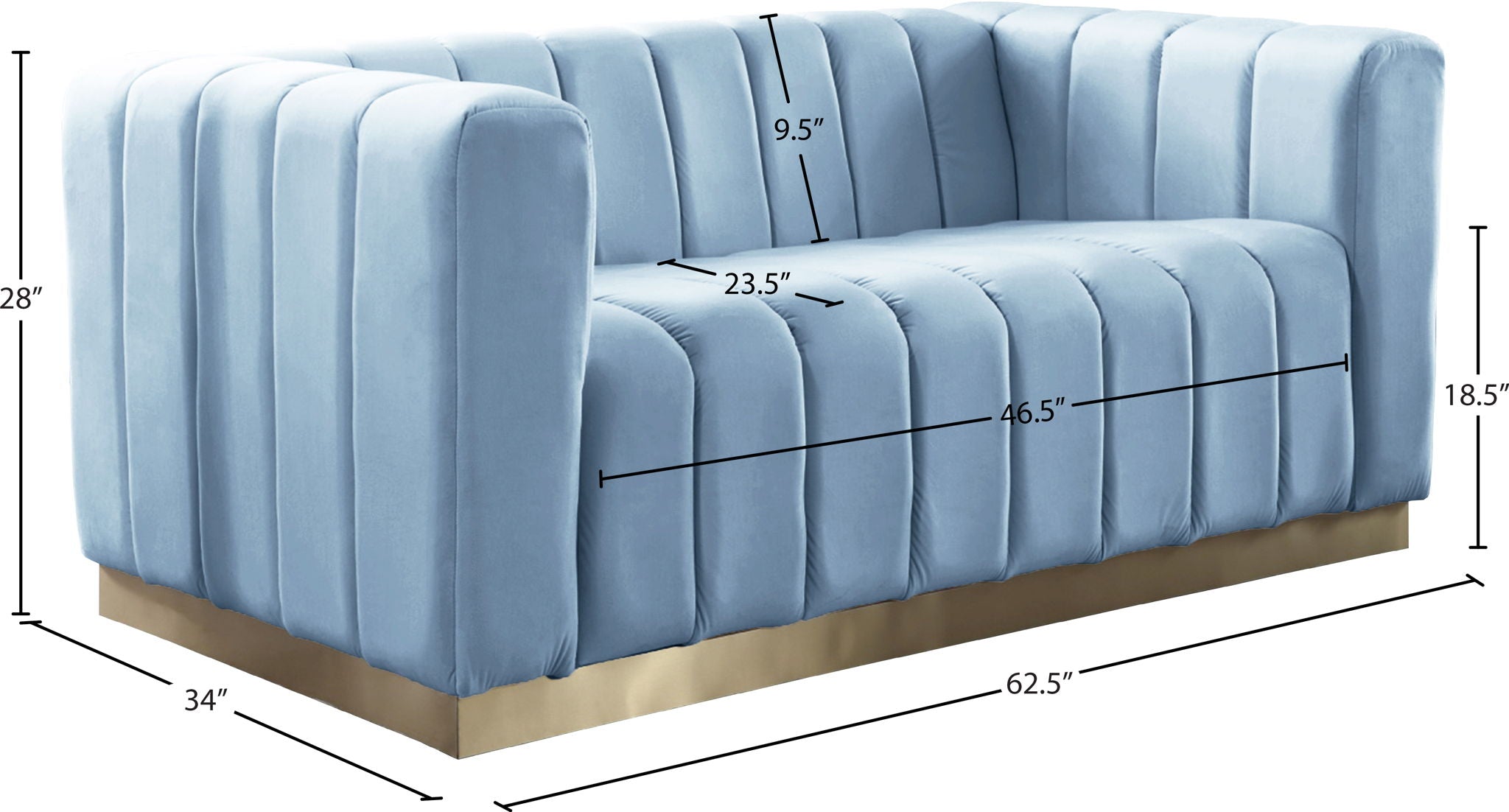 Marlon - Loveseat