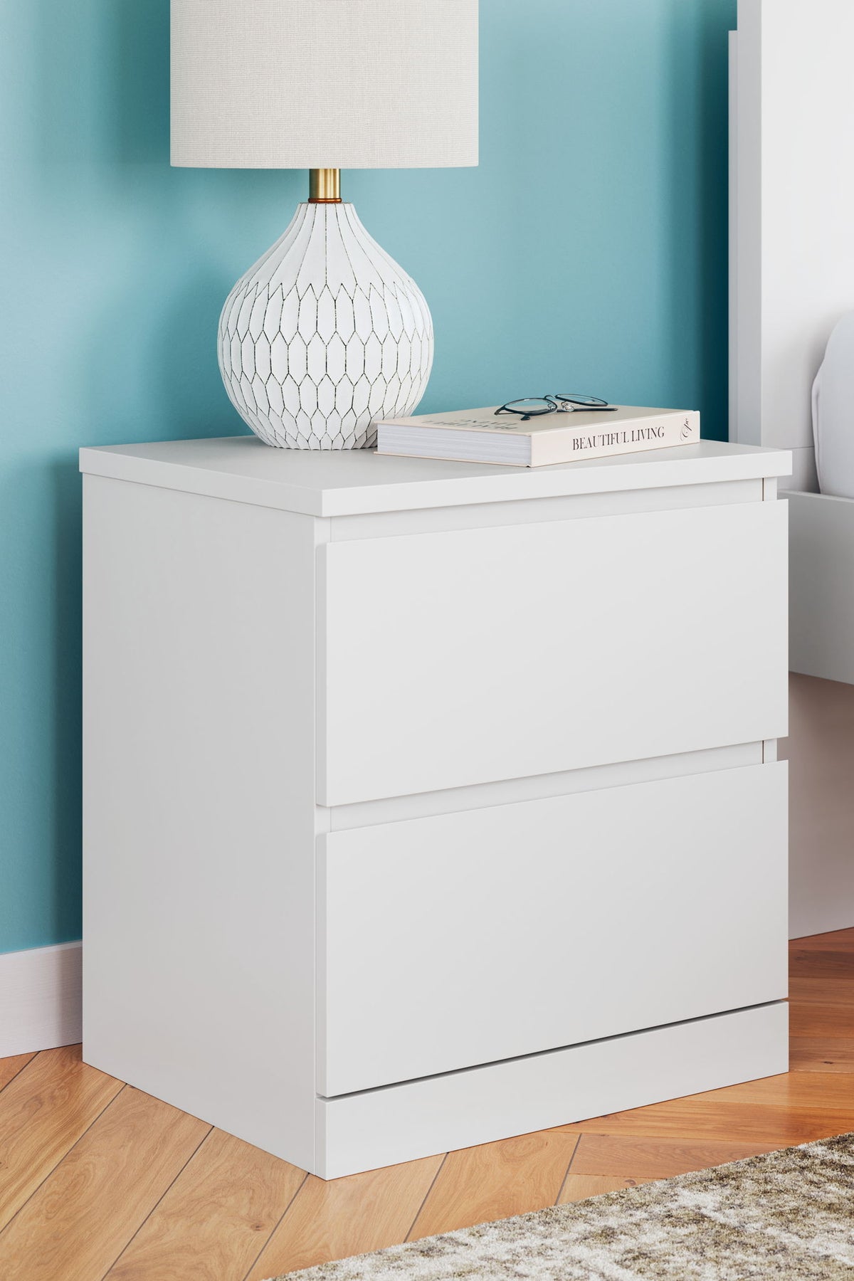 Onita - Two Drawer Night Stand