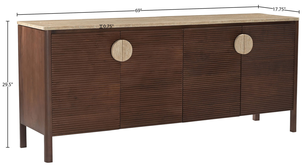 Varenna - Acacia Wood Sideboard / Buffet