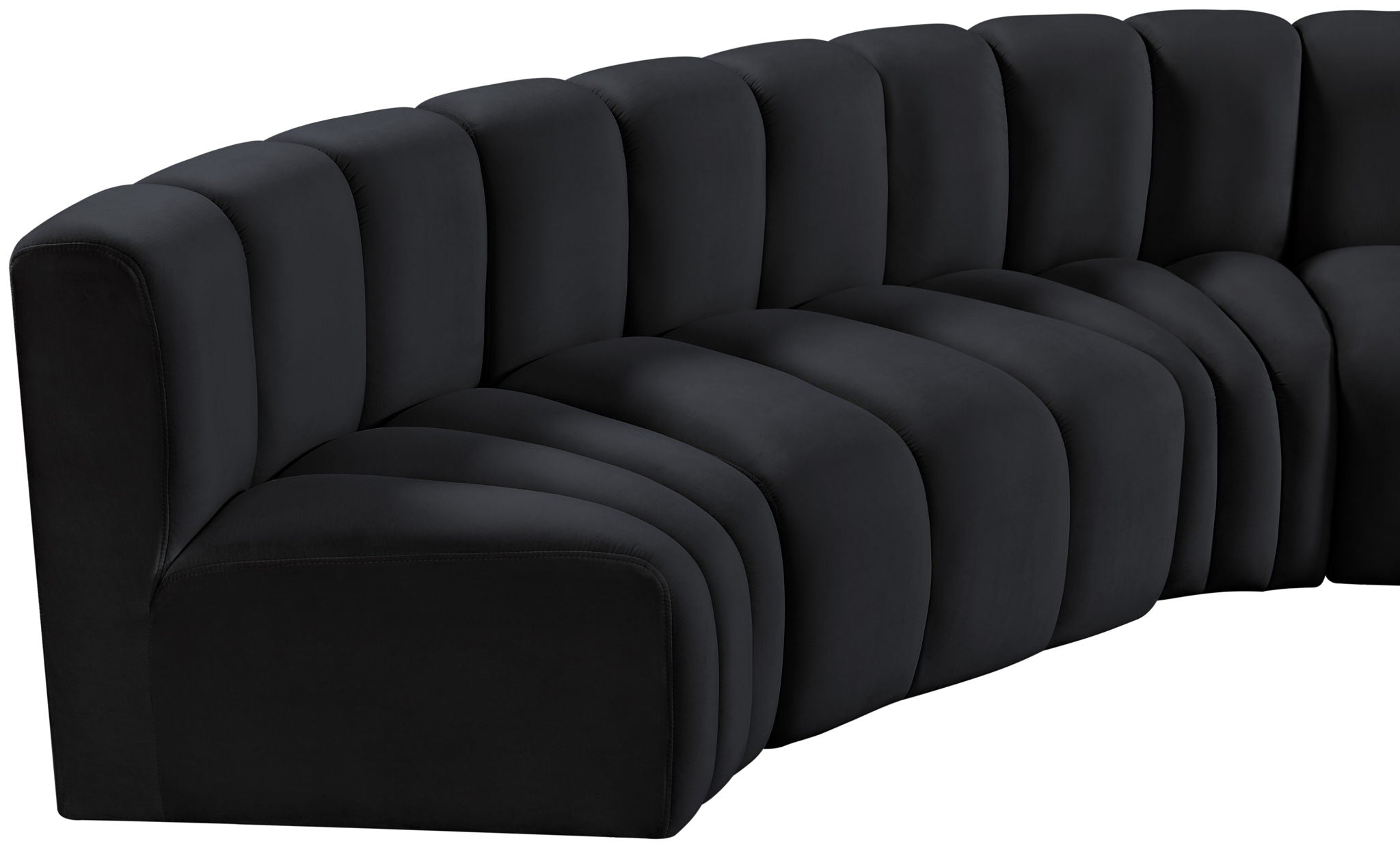 Arc - Velvet Modular Sectional