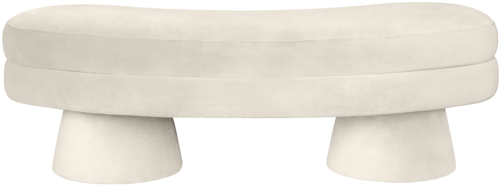 Zenna - Velvet Bench