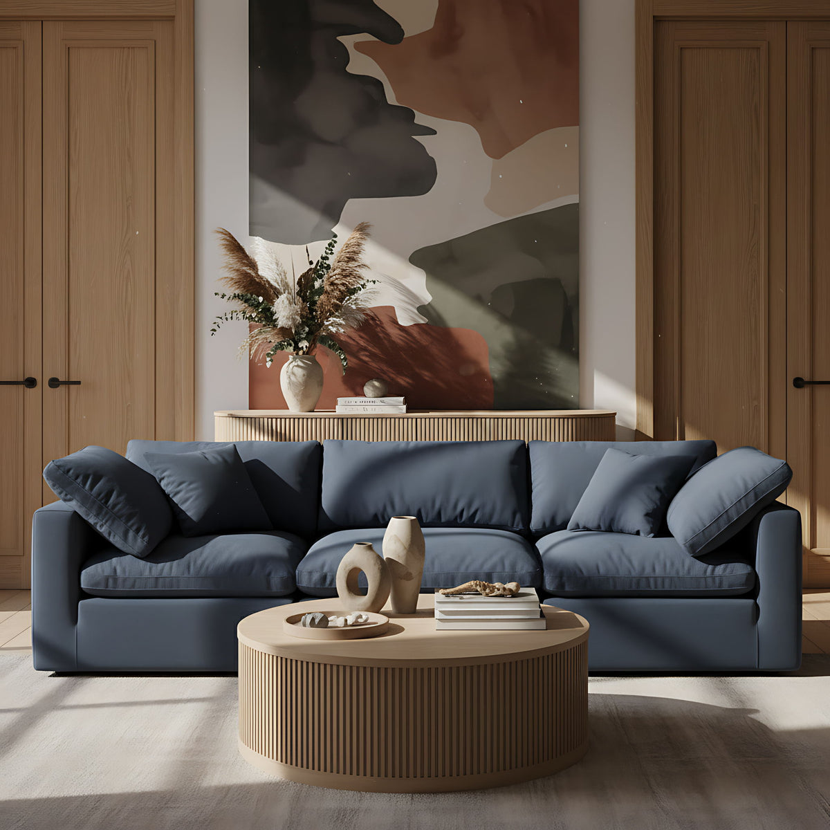 Madera - Oak Veneer And Solid Wood Table