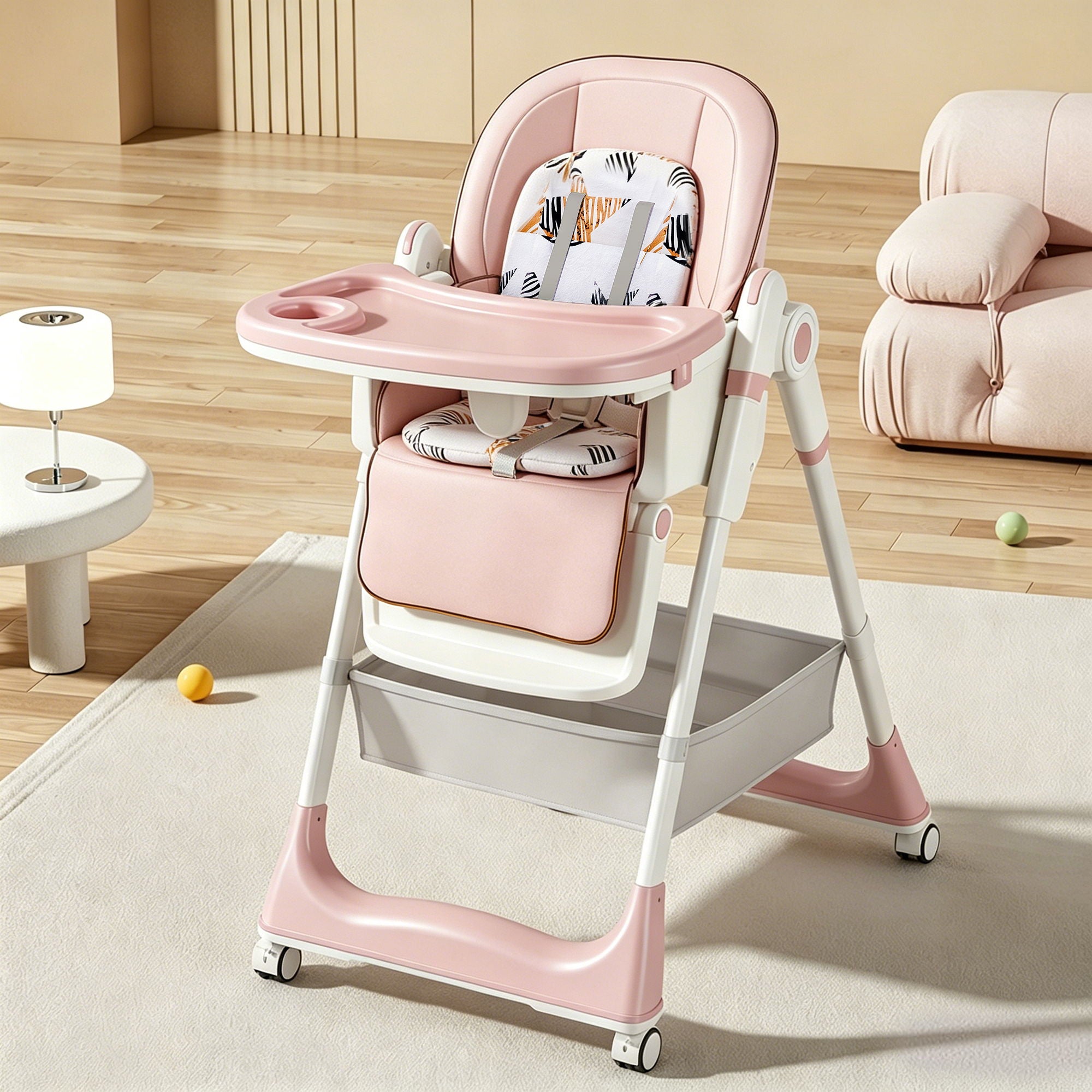 Adjustable Baby High Chair