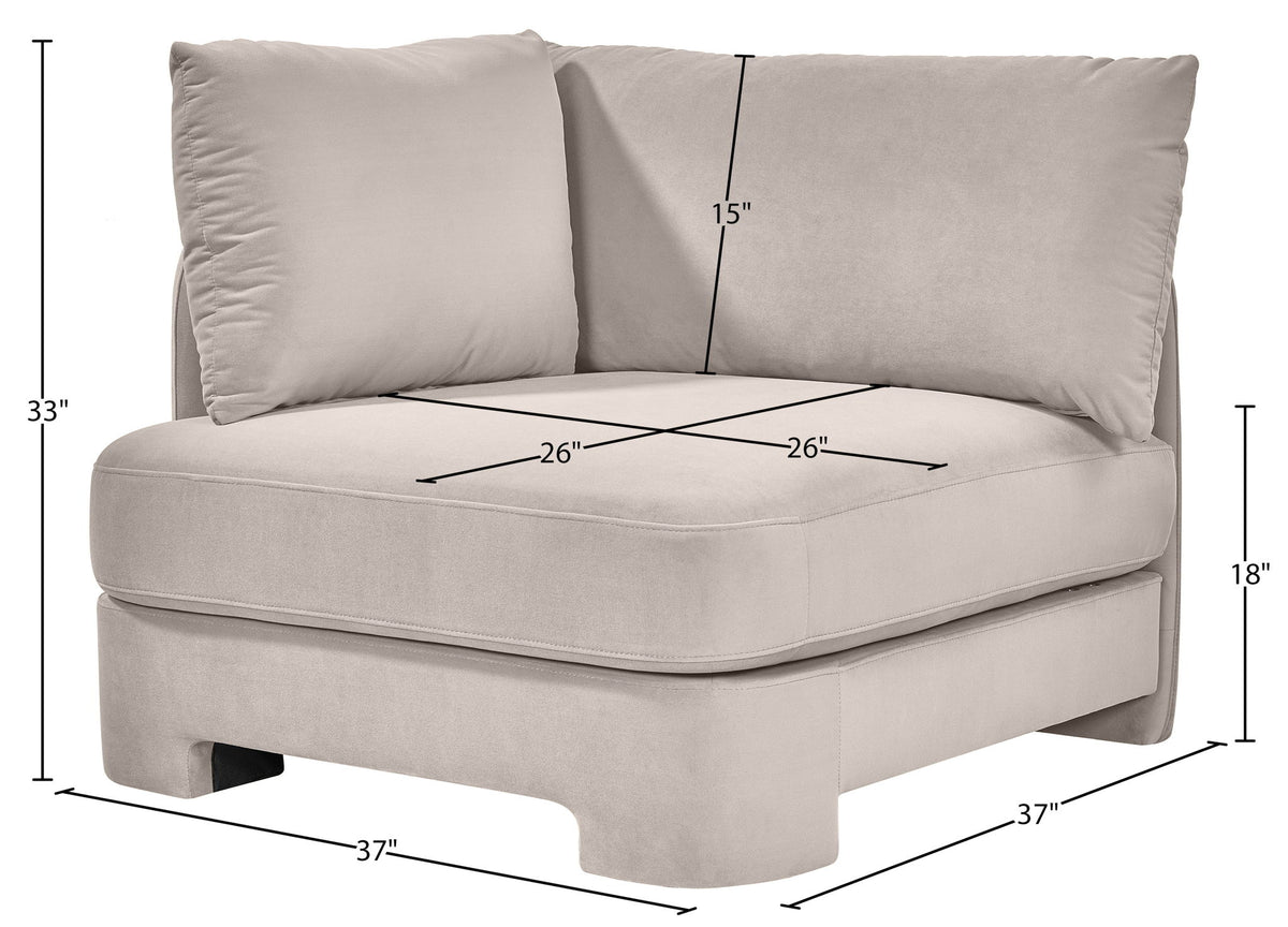 Hammond - Velvet Performance Fabric Upholstered Chair