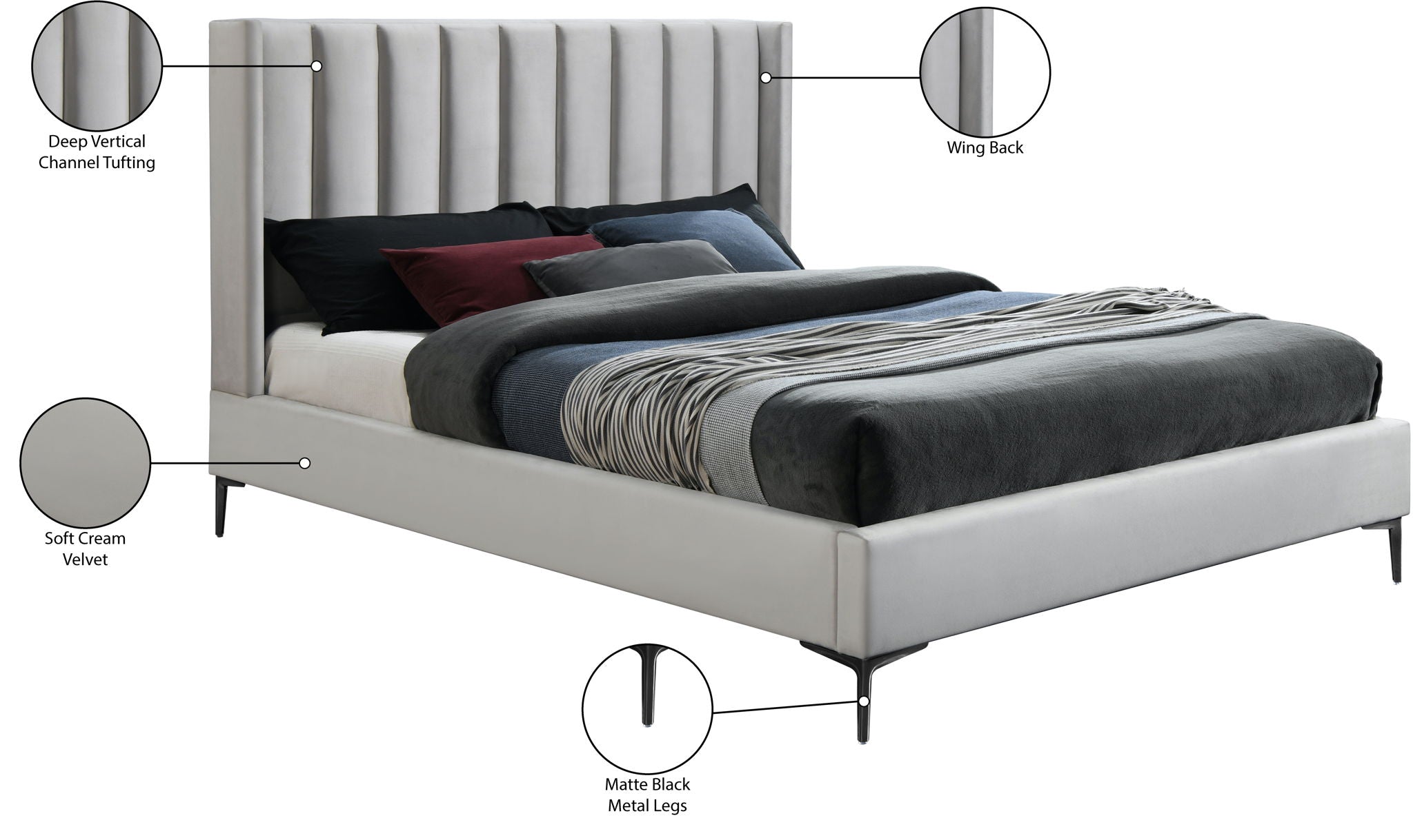 Nadia - Bed