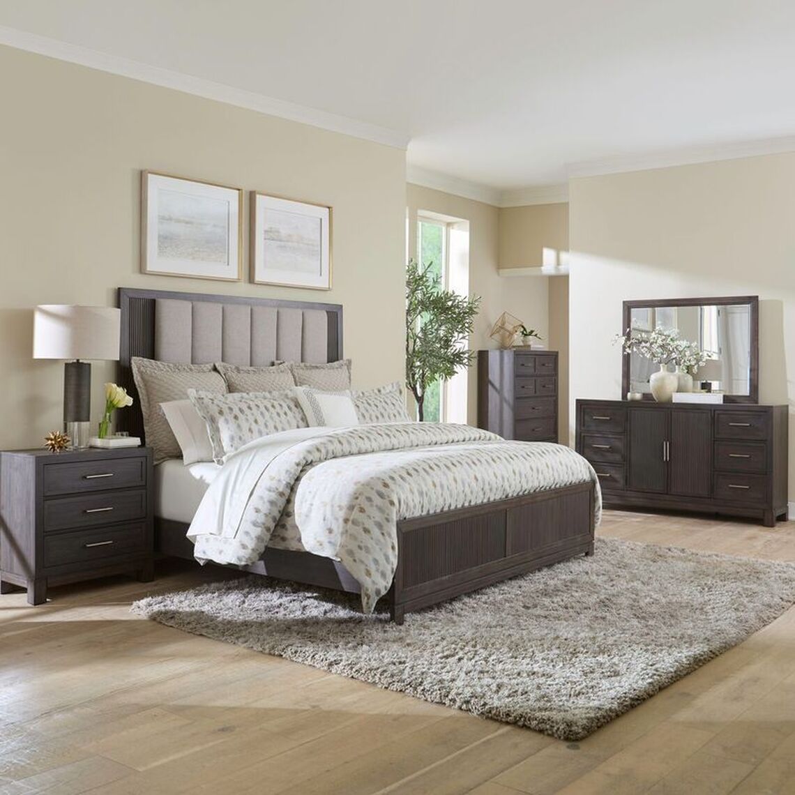 Nadia Classic Cherry Bedroom Set - Original