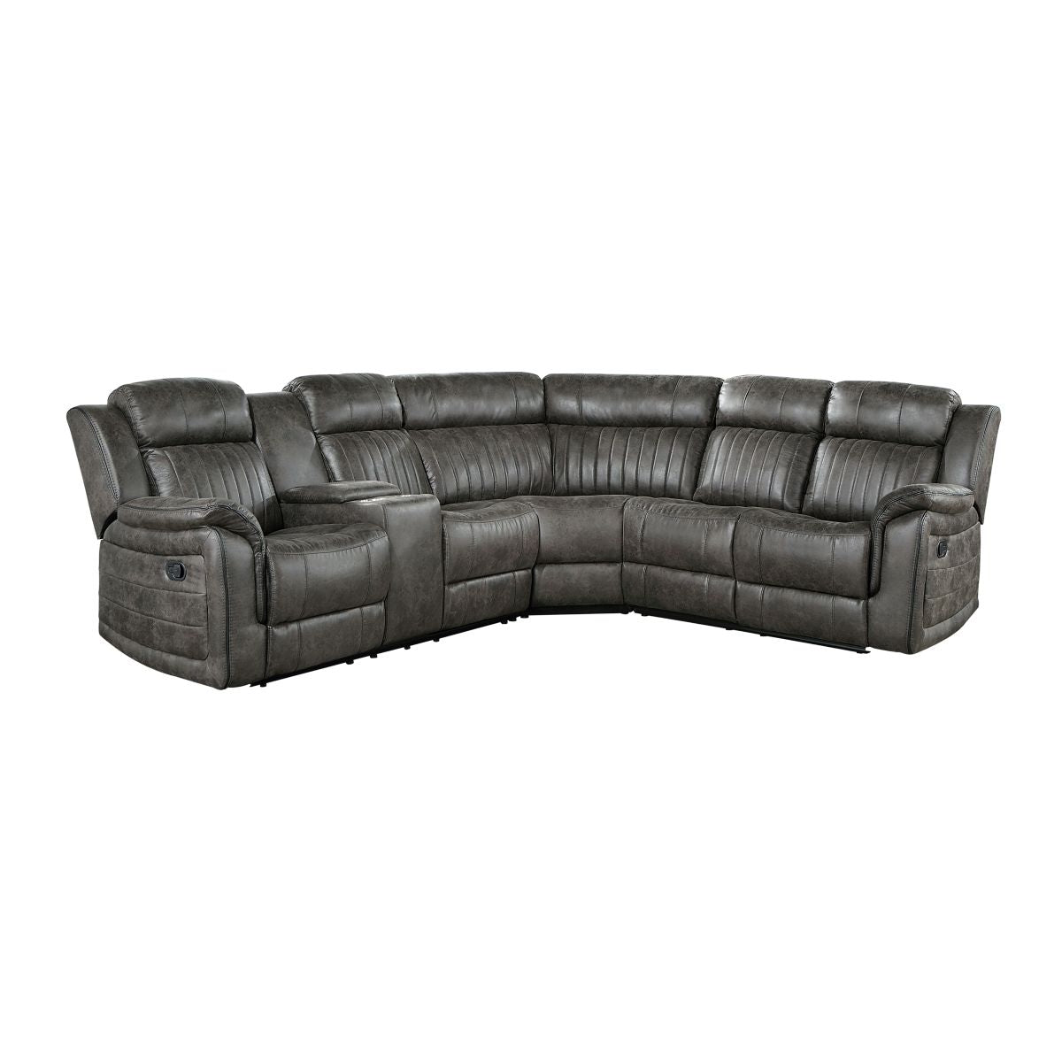Centeroak - 3 Piece Reclining Sectional