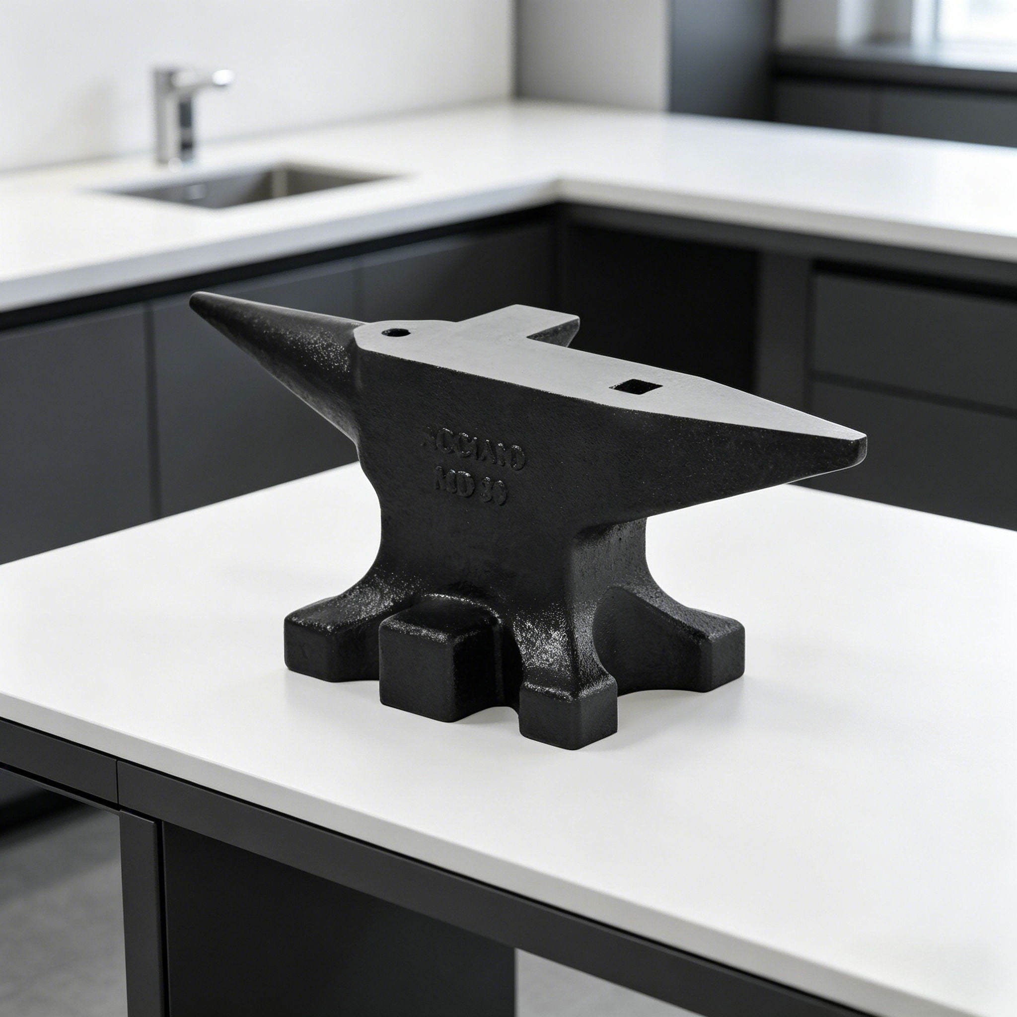 Multi Angle Anvil With Round And Square Holes