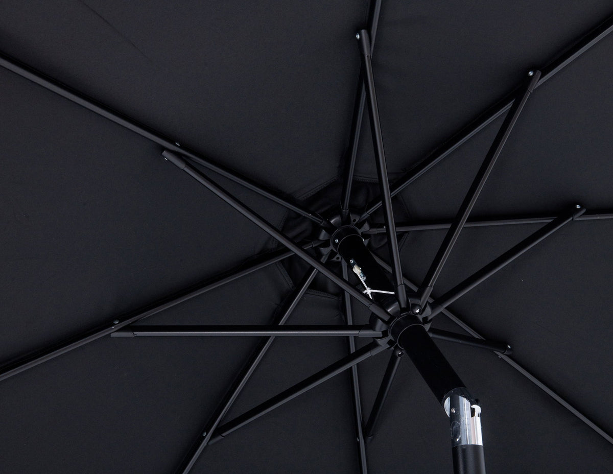 Fiji - Aluminum Patio Umbrella With Square Black Base