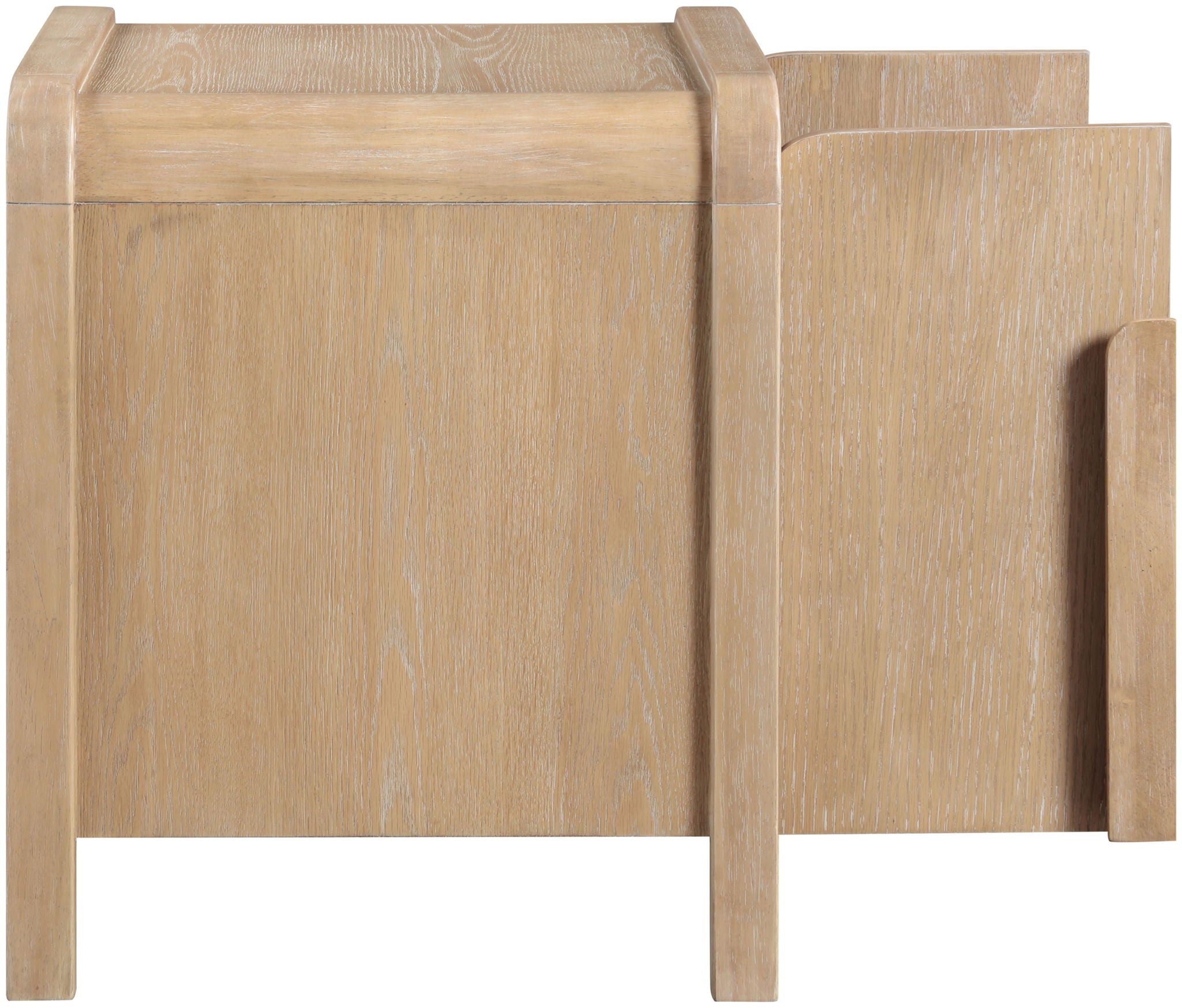 Harmony - Oak Veneer And Solid Wood Night Stand