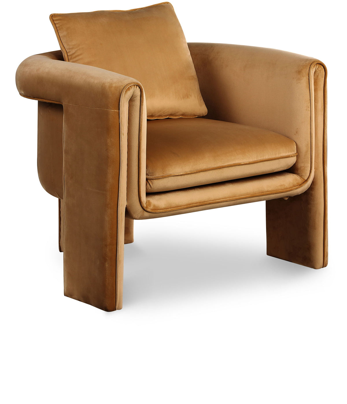 Sloan - Accent Chair - Saddle