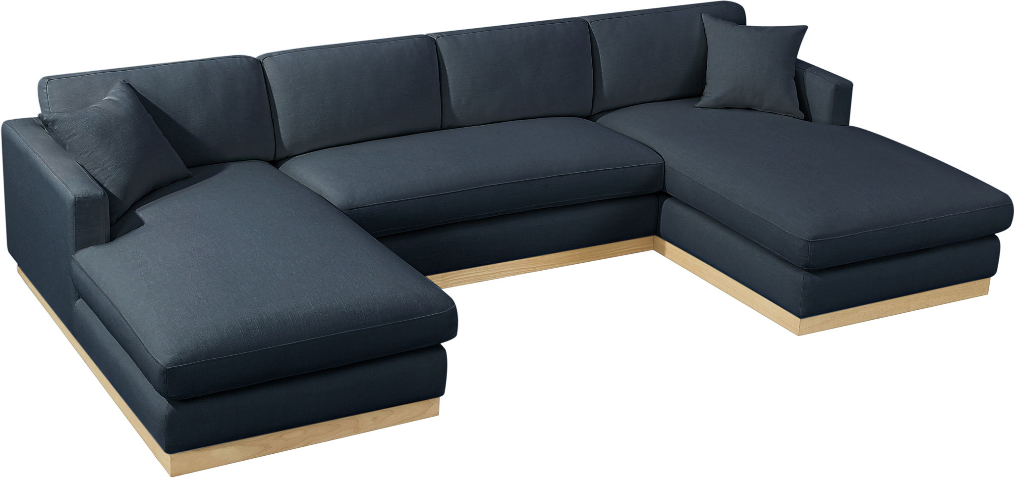 Johanna - 3 Piece Sectional - Natural Base