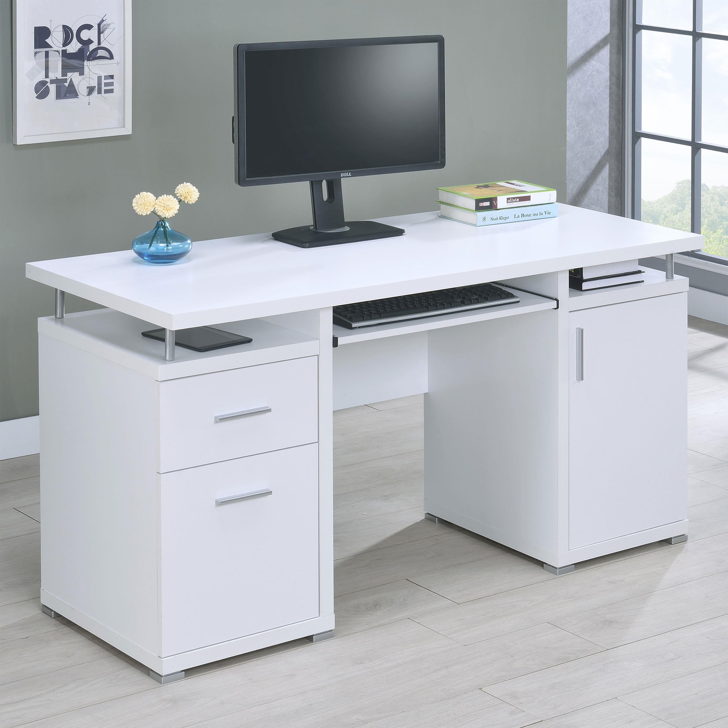 Diamond Modern Furniture COA Office Desks Desks 800108 IMAGE 8